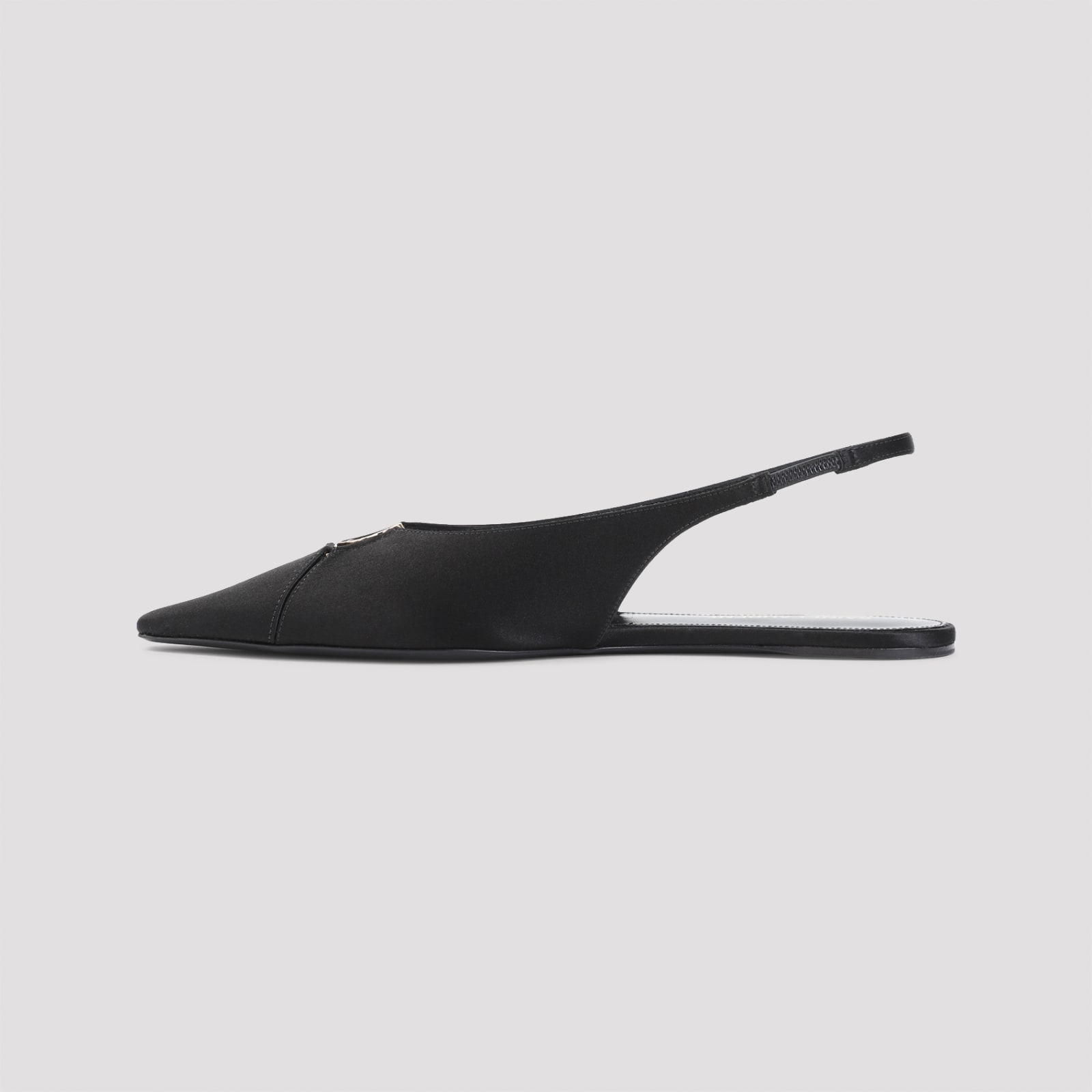 Shop Saint Laurent Babylone 00 Sandal In Nero