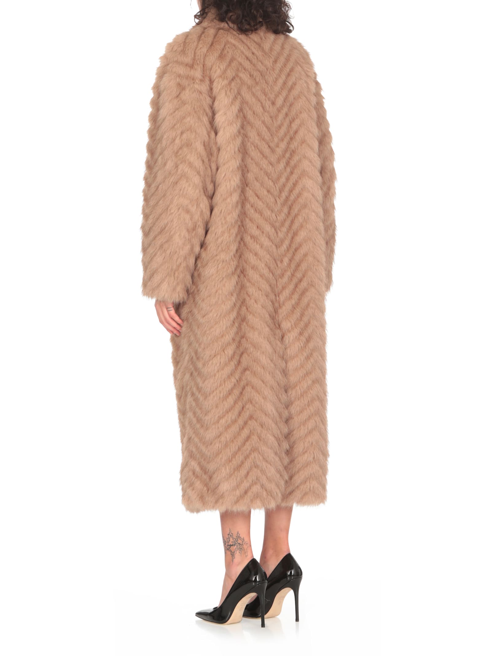 Shop Stand Studio Wynther Coat In Beige