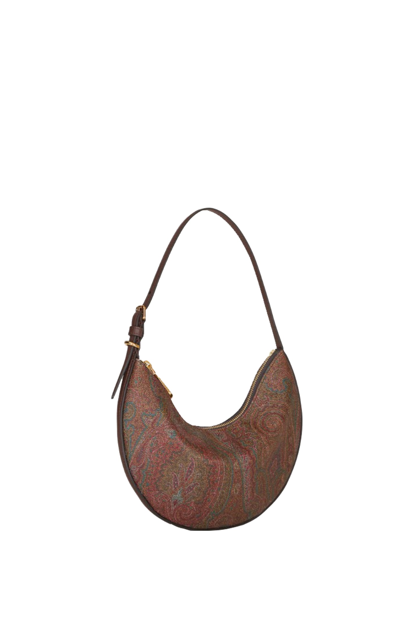 Shop Etro Shoulder Bag Hobo In Brown