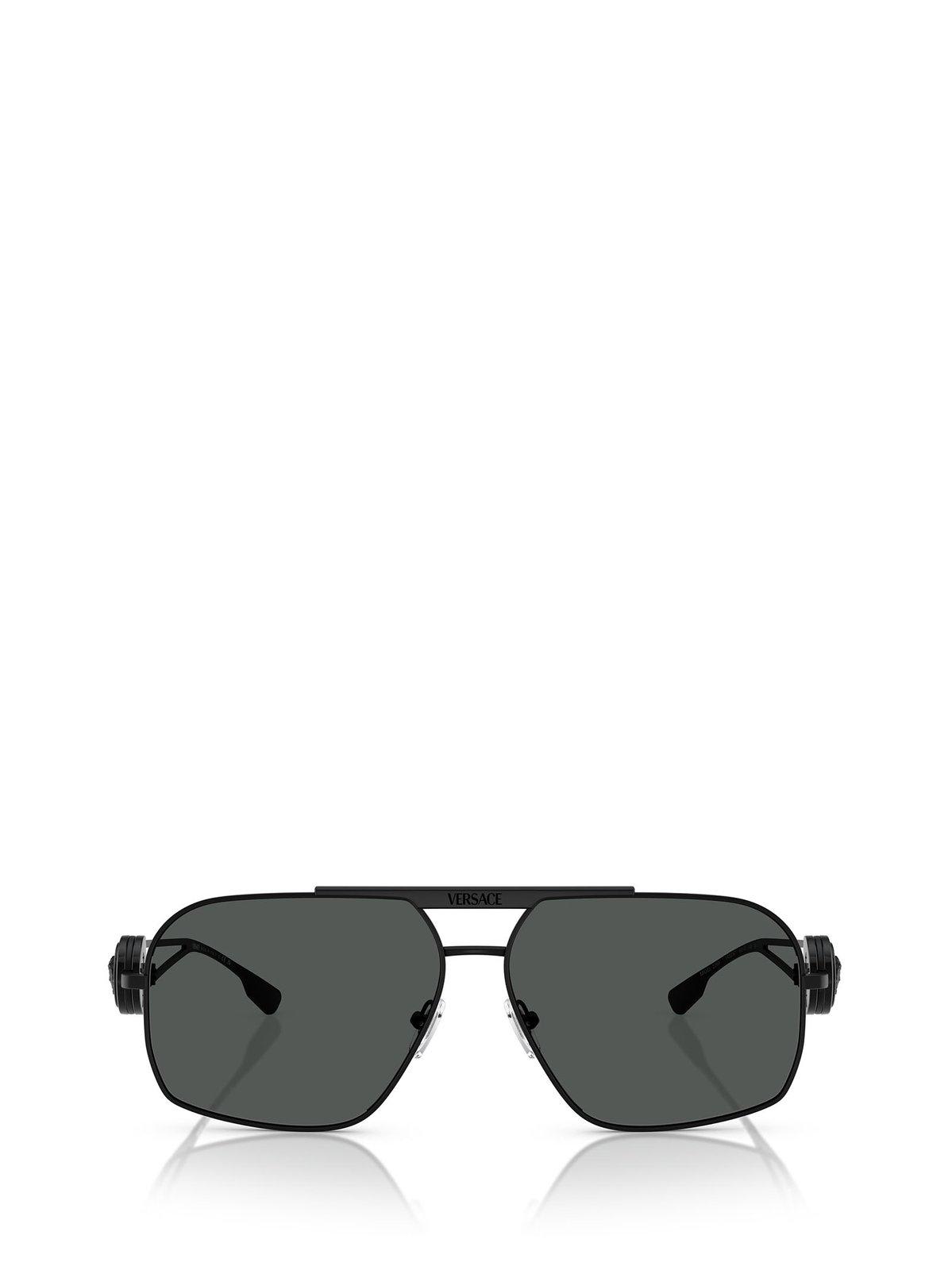 Versace Eyewear Pilot-frame Sunglasses Sunglasses