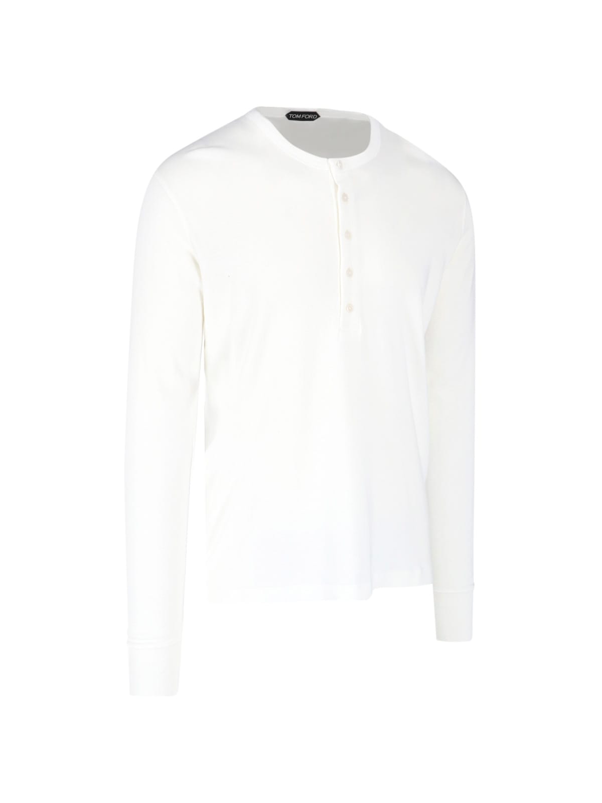 Shop Tom Ford Serafino T-shirt In White