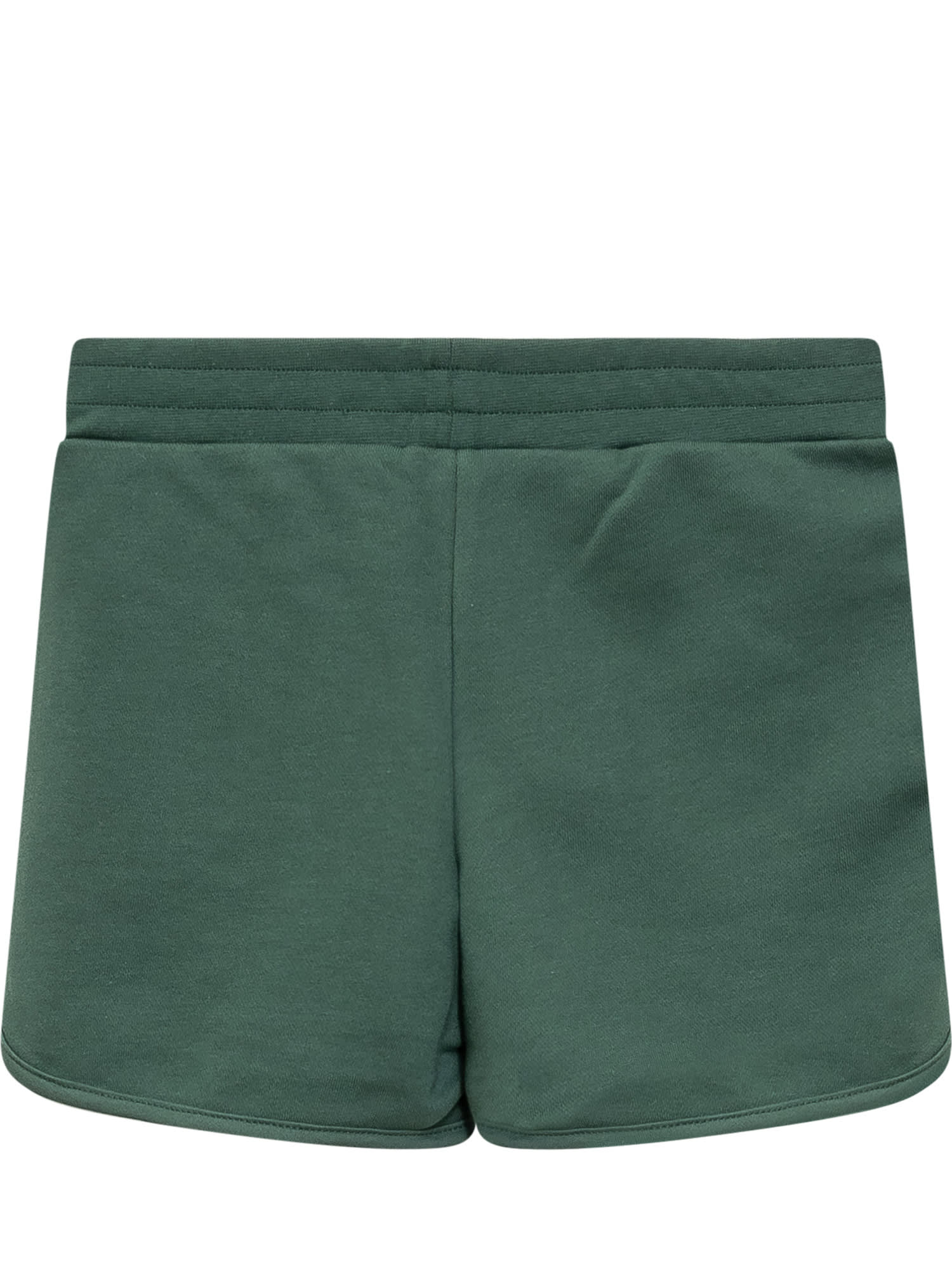 Shop Golden Goose Star Shorts In Bright Green/pink