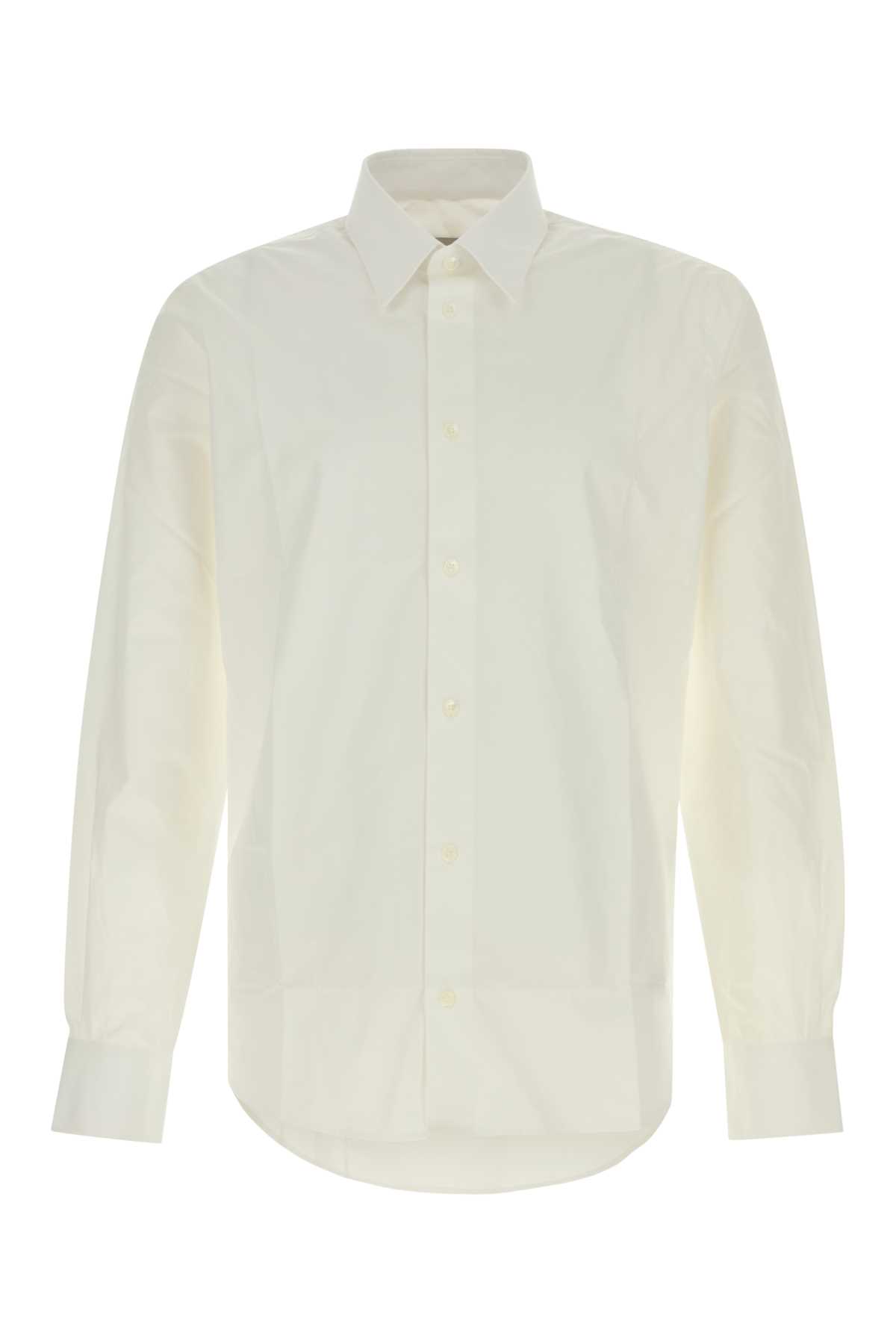 White Poplin Shirt