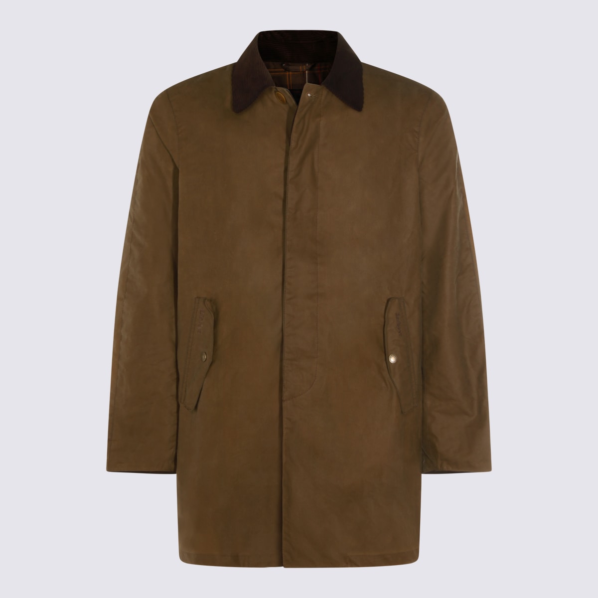 Barbour Ba X Br Wax Trench Coat Wax Clothing In Brown