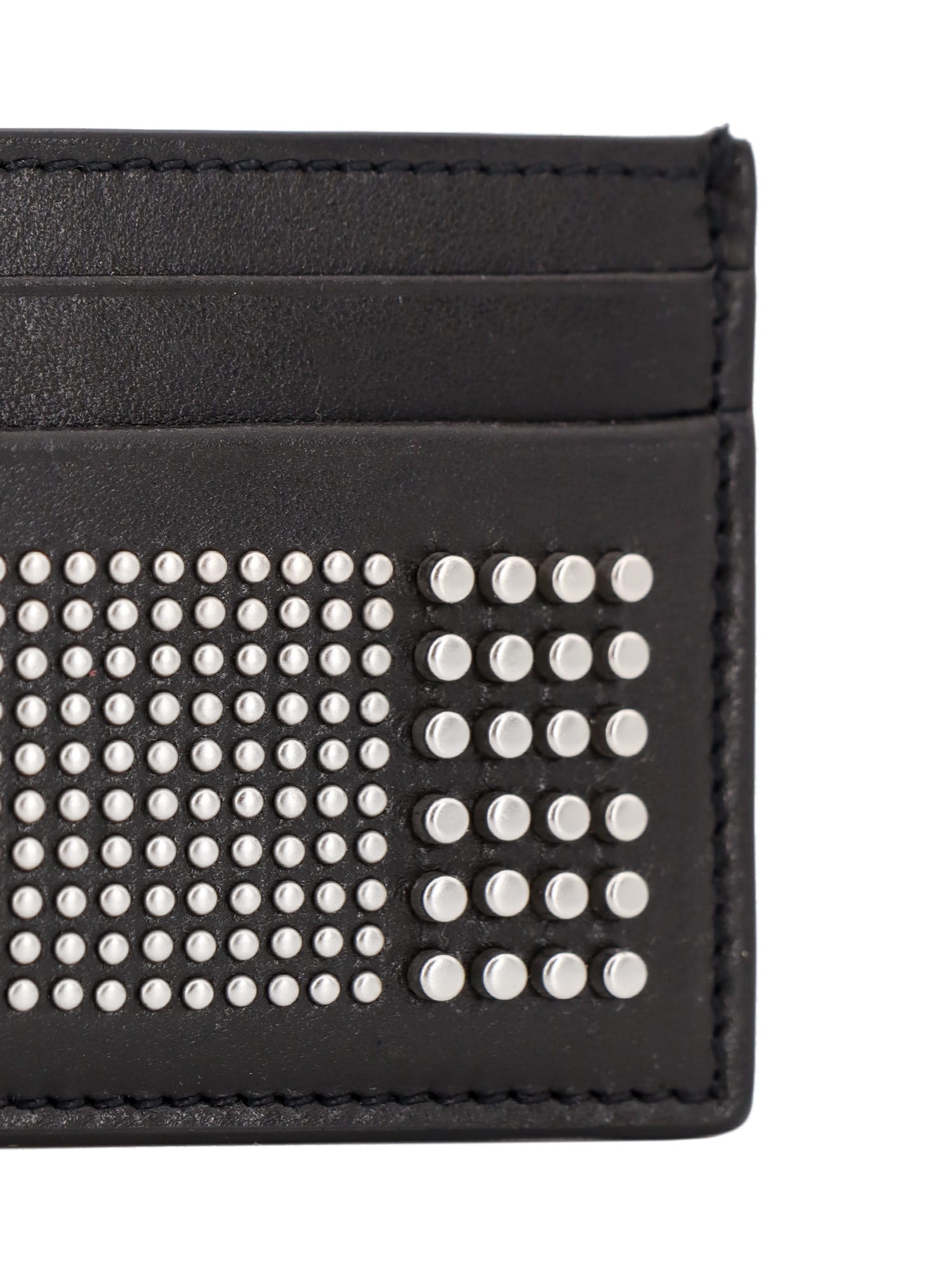 Shop Alexander Mcqueen Card Holder In Black