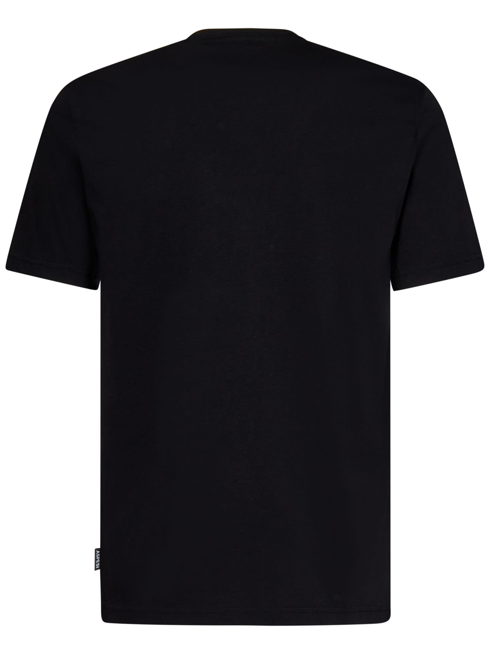 Shop Aspesi T-shirt In Black
