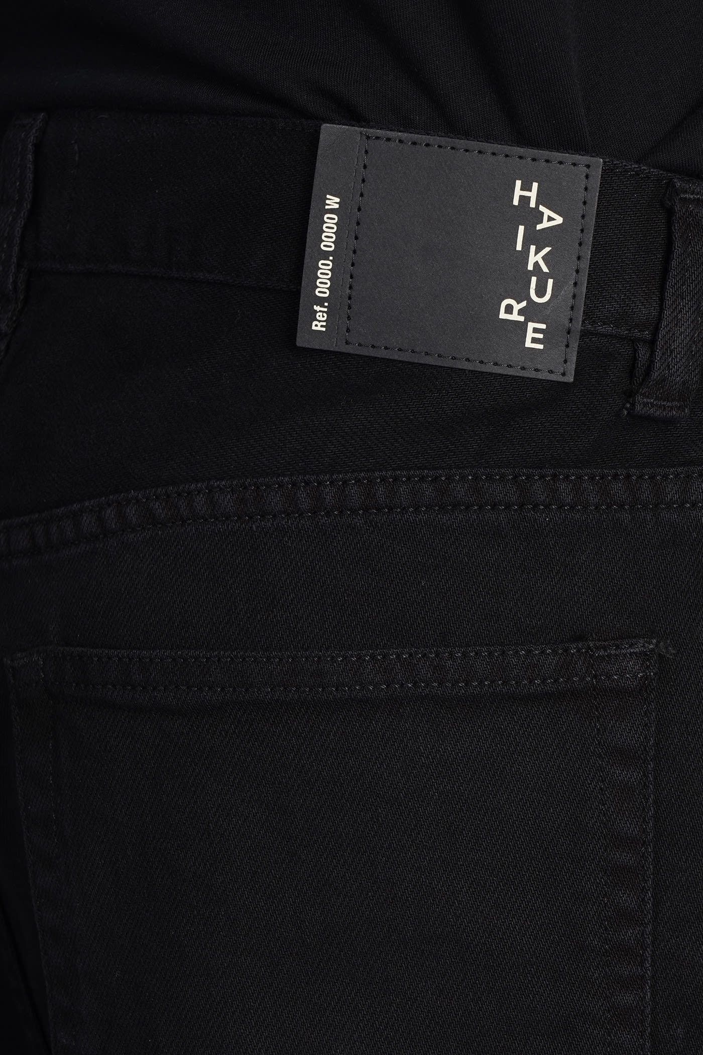 Shop Haikure Vulcano Shorts In Black Cotton