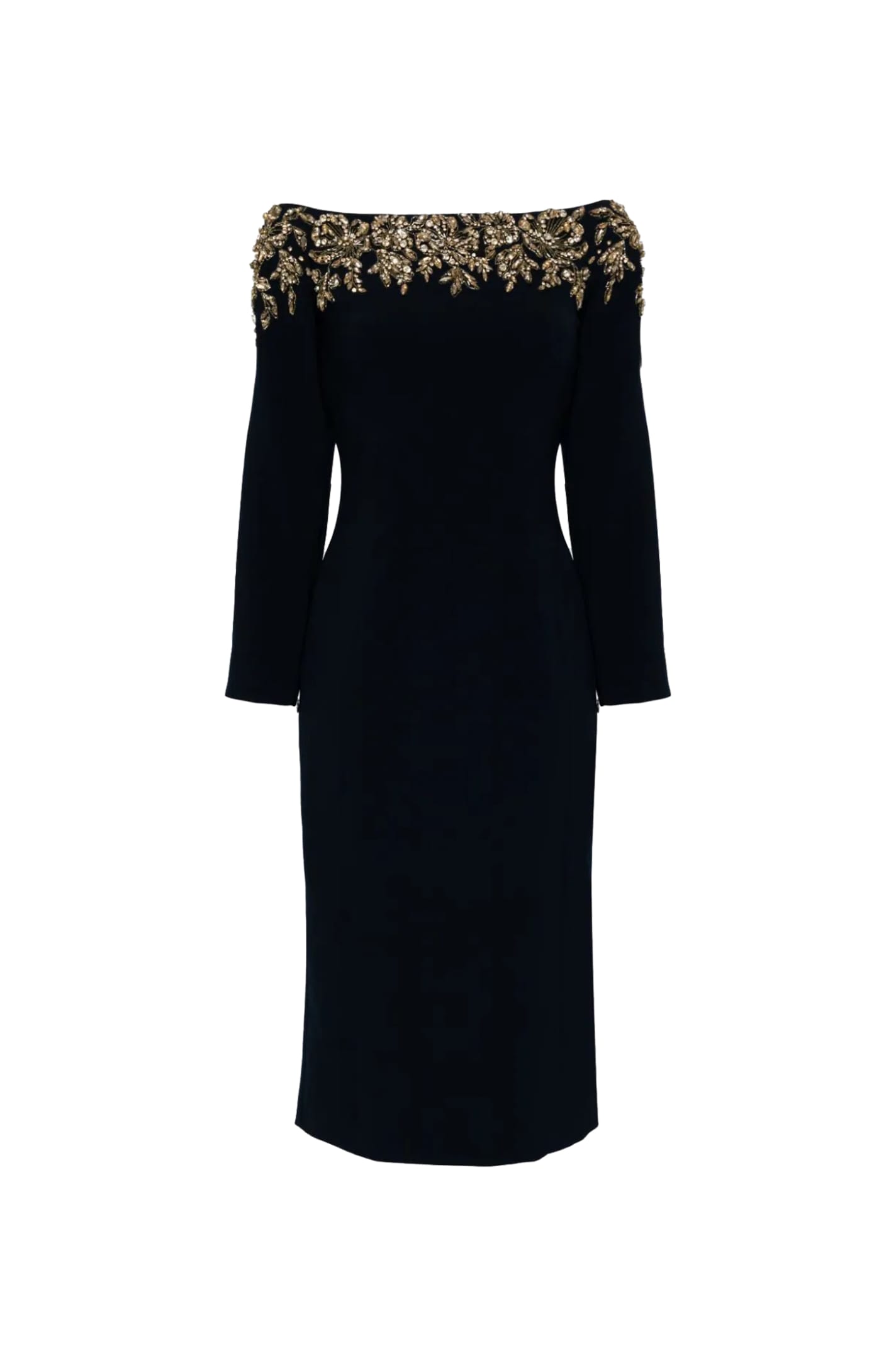 Shop Jenny Packham Dress In Black