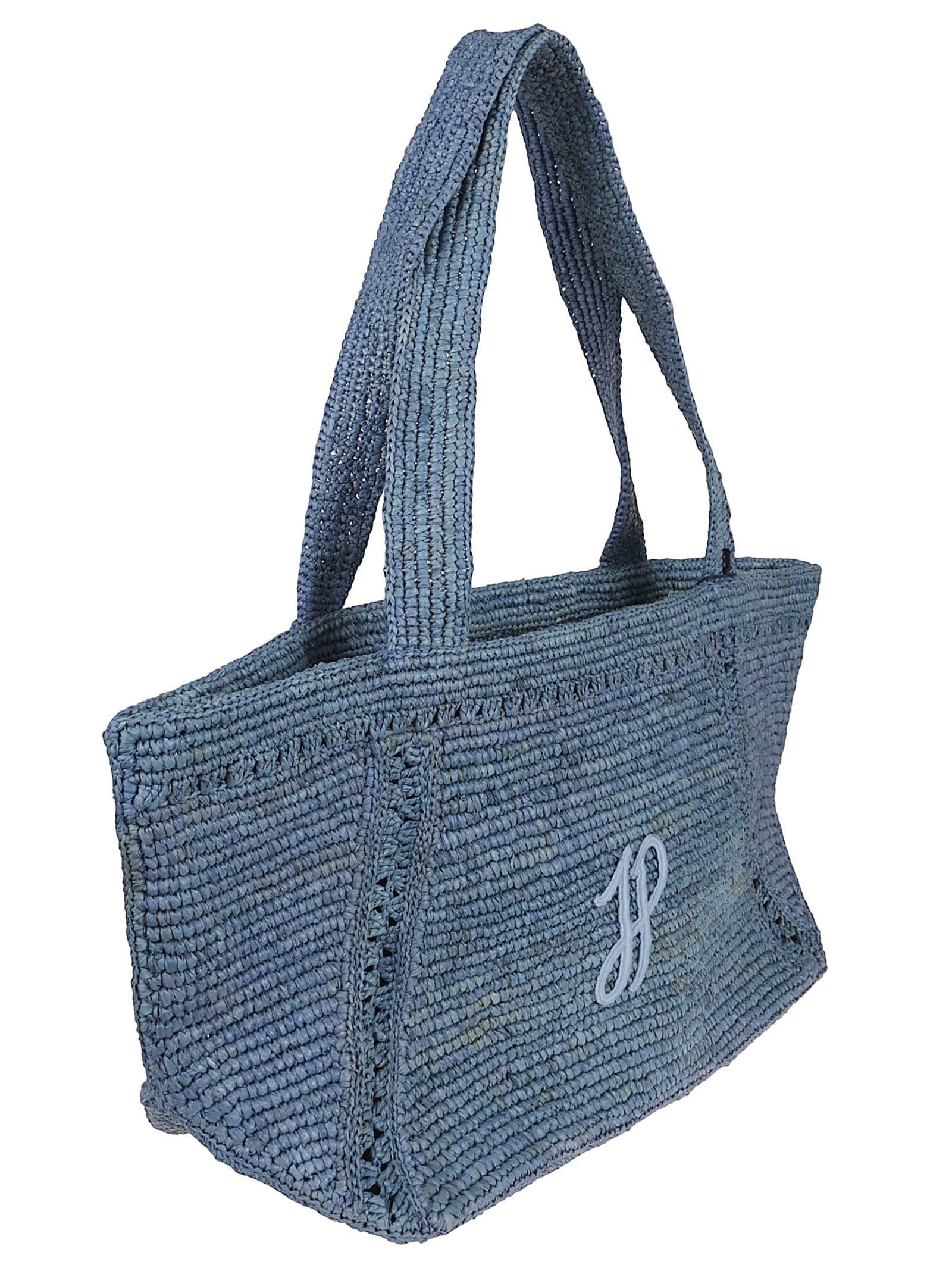 Patou Large Trapeze Tote Bag With Dual Handles