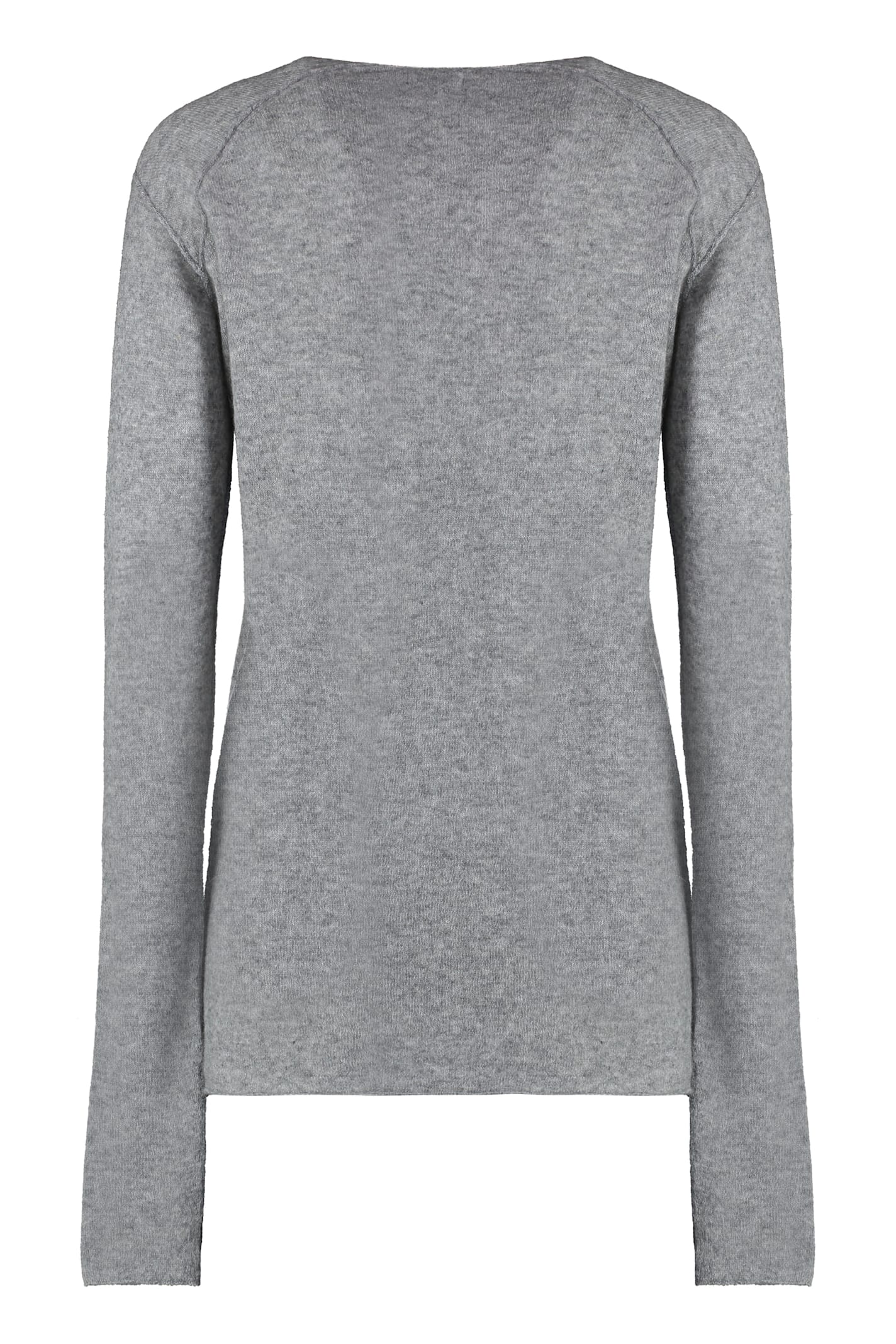 Malo Cashmere Blend Pullover In Grey