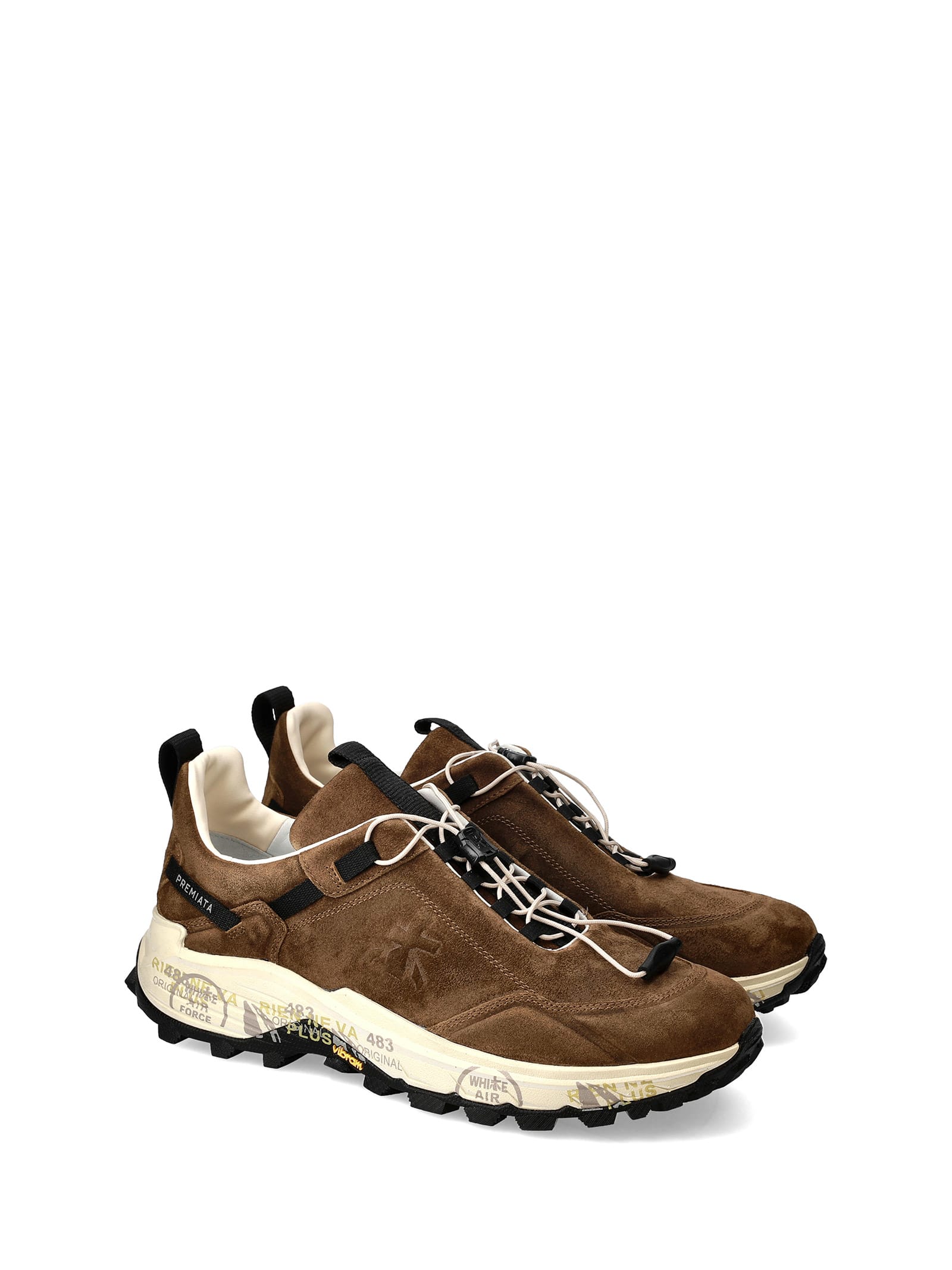 Shop Premiata Sneaker Cross 0.2 382 Brown Men In Marrone