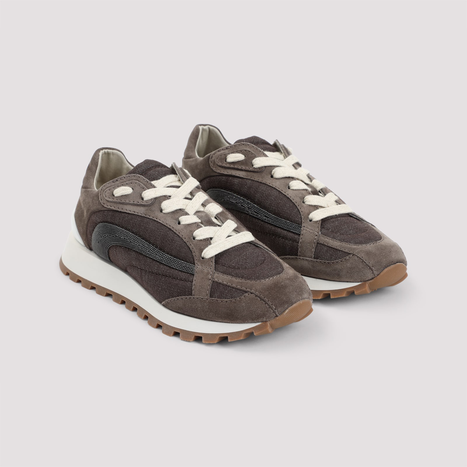 BRUNELLO CUCINELLI COTTON SNEAKERS