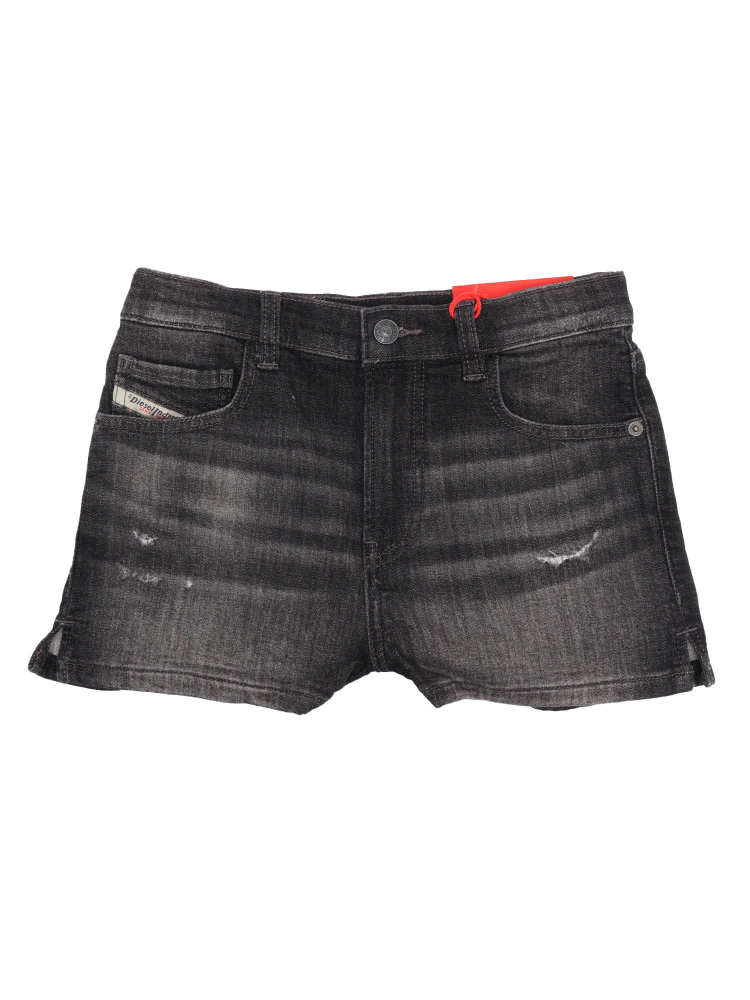 Diesel Short Pants In Black
