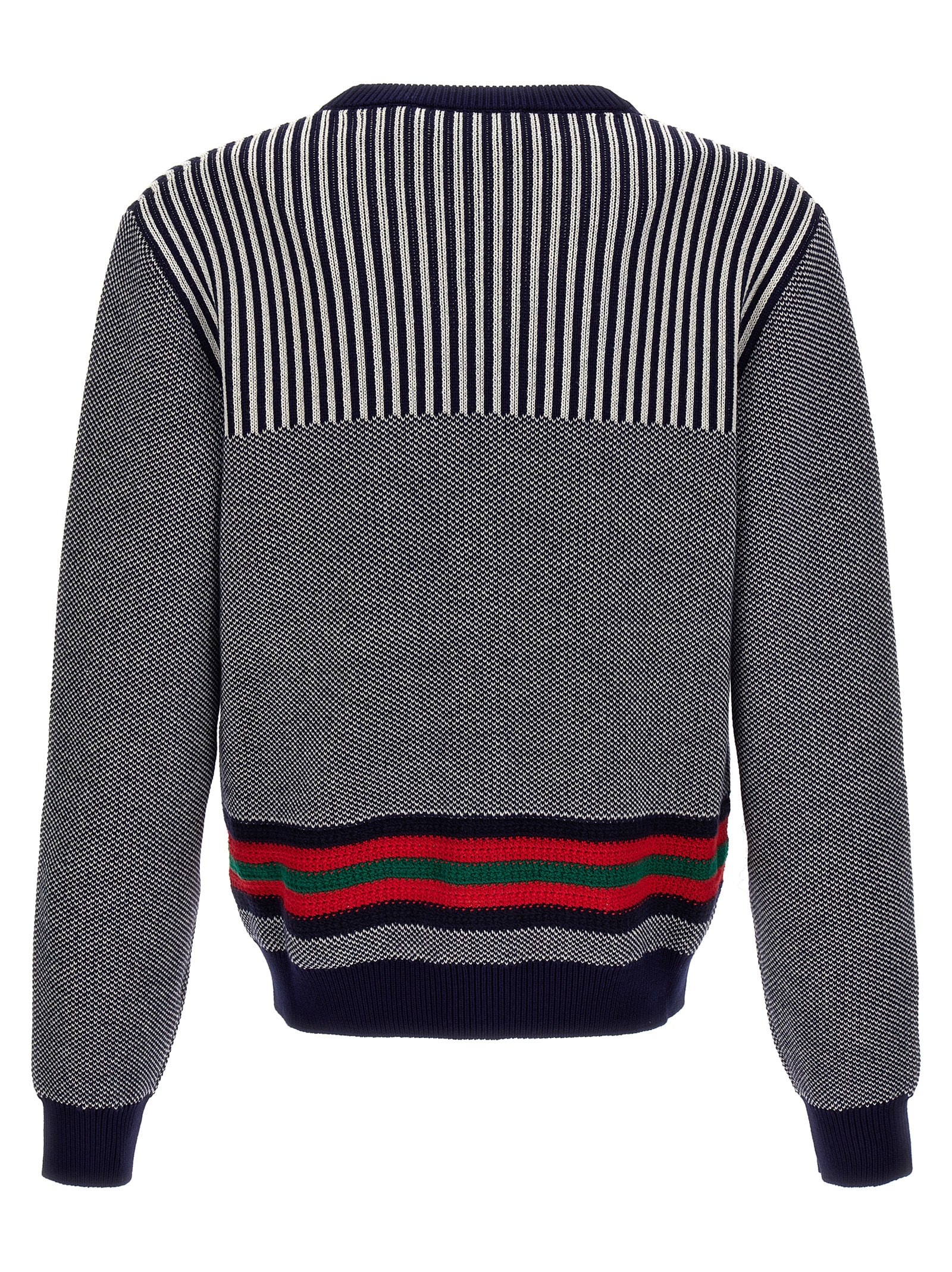 Shop Gucci Gg Cardigan In Blue