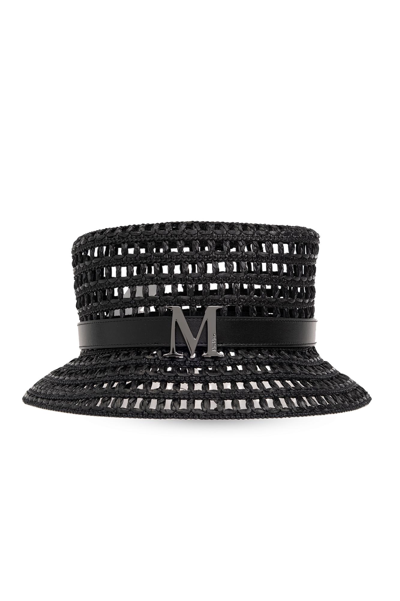 Max Mara Uccio Hat In Black