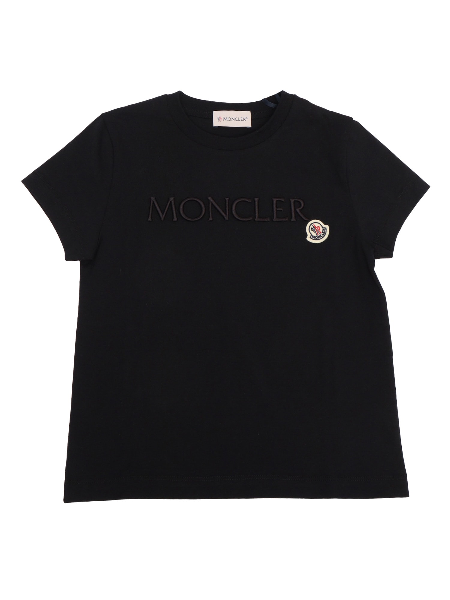 Moncler Ss T-shirt In Black