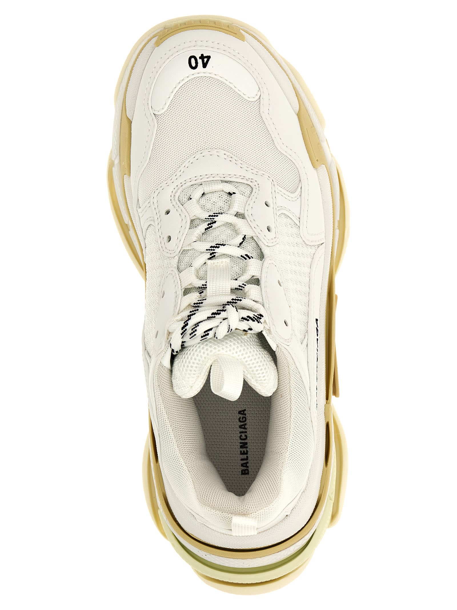 Balenciaga Sneakers Triple S Women White Cloth In White