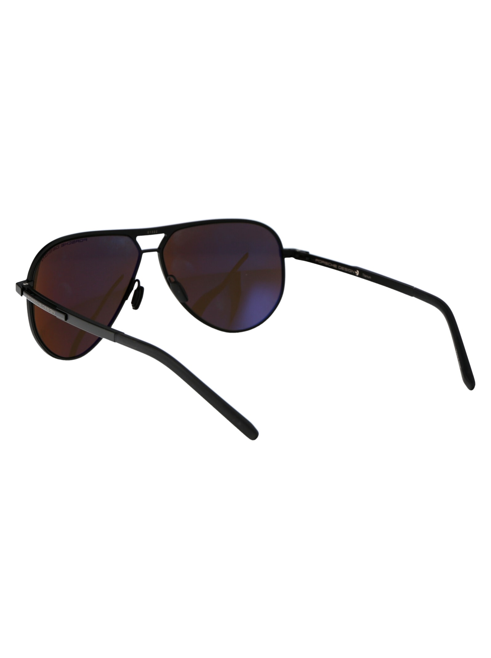 Shop Porsche Design P8942 Sunglasses In A604 Black