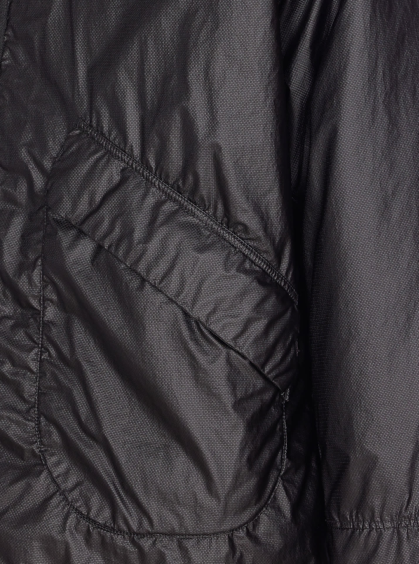 C.p. Company Long Sleeve Padded Outerwear Jacket In Black