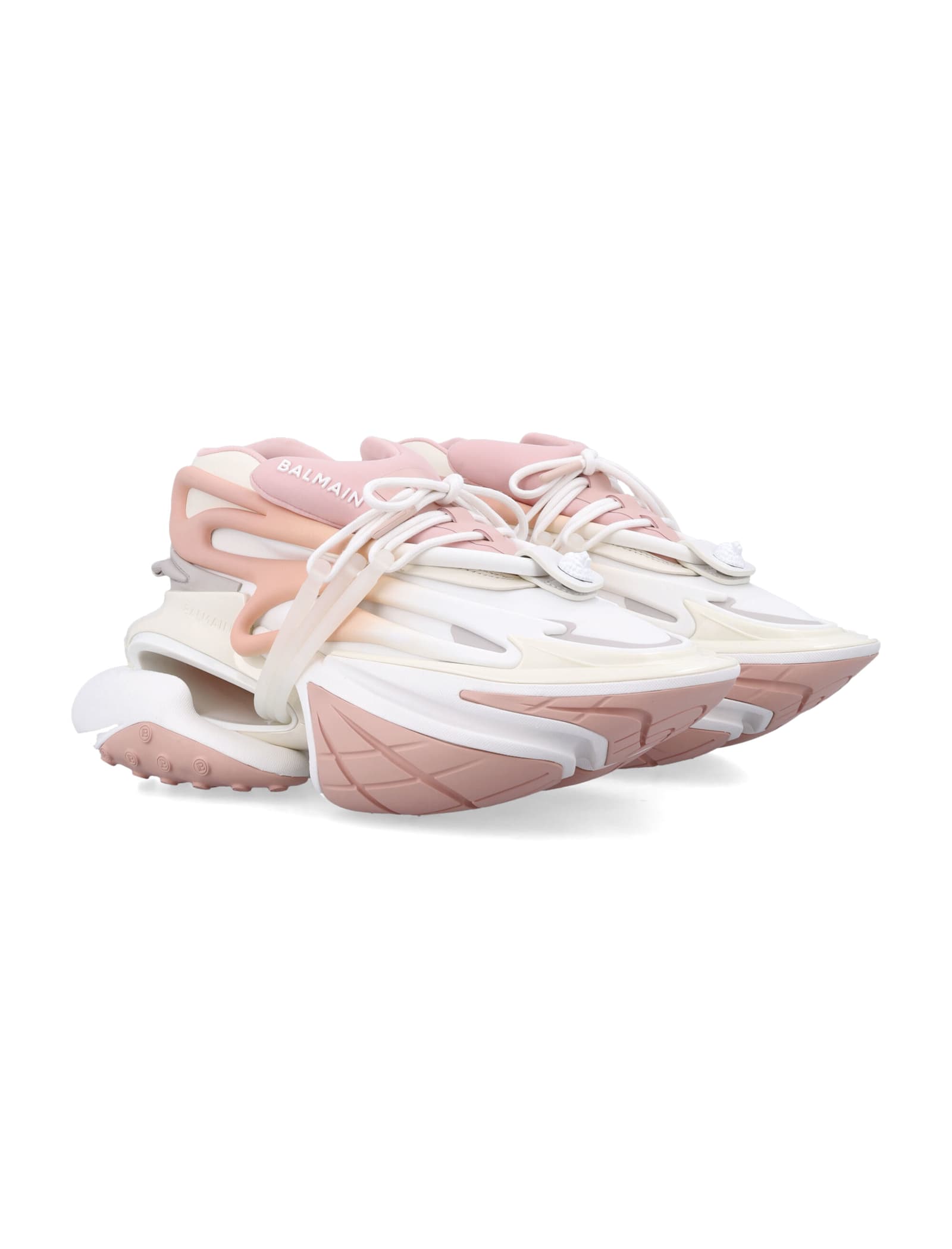 Balmain Unicorn Low Sneakers In Multi