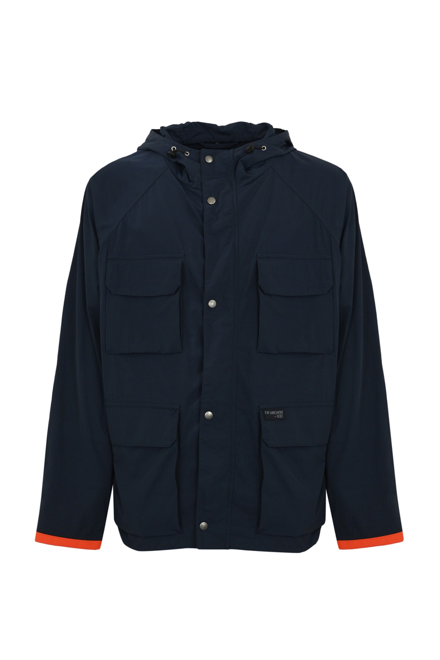 FAY ARCHIVE WINDBREAKER JACKET IN REP NYLON