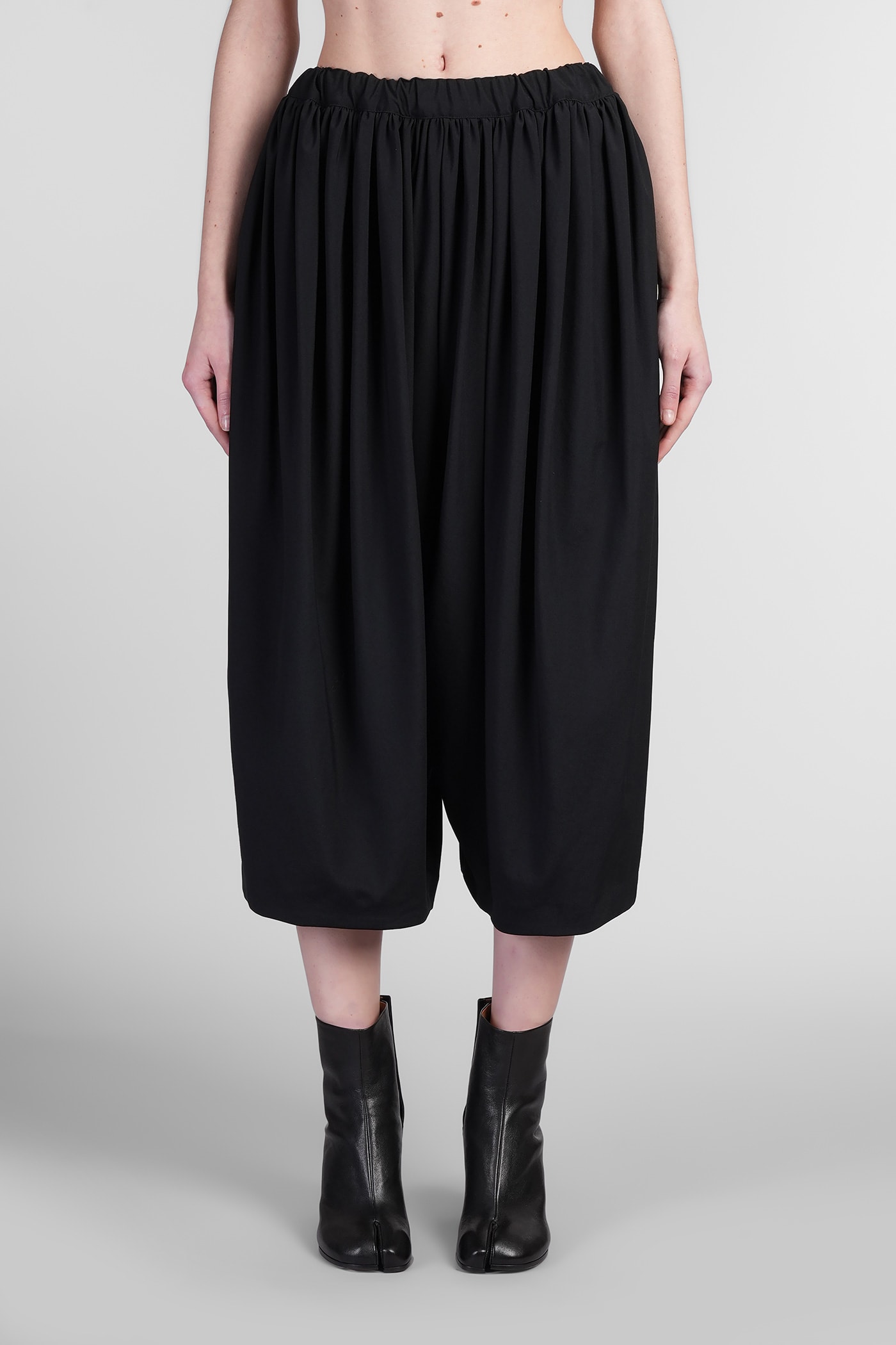 Shop Comme Des Garçons Pants In Black Wool