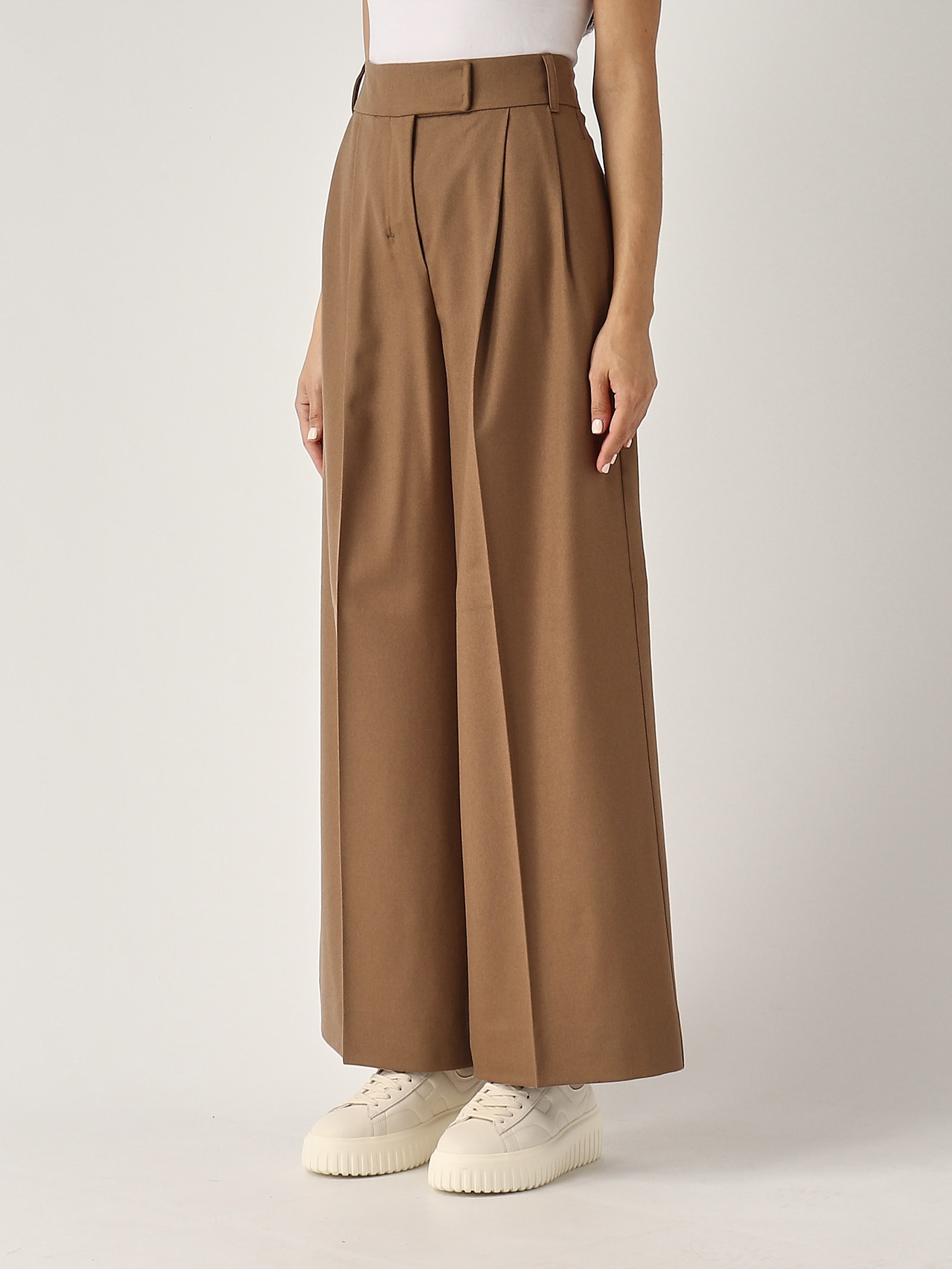 Shop 's Max Mara Carmen Trousers In Cammello