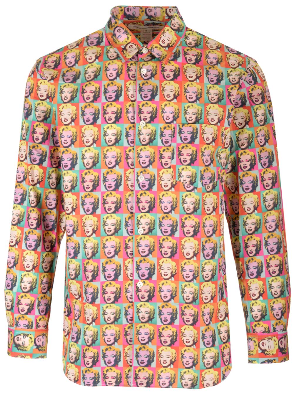 Comme Des Garçons Shirt Printed Shirt From In Multicolor