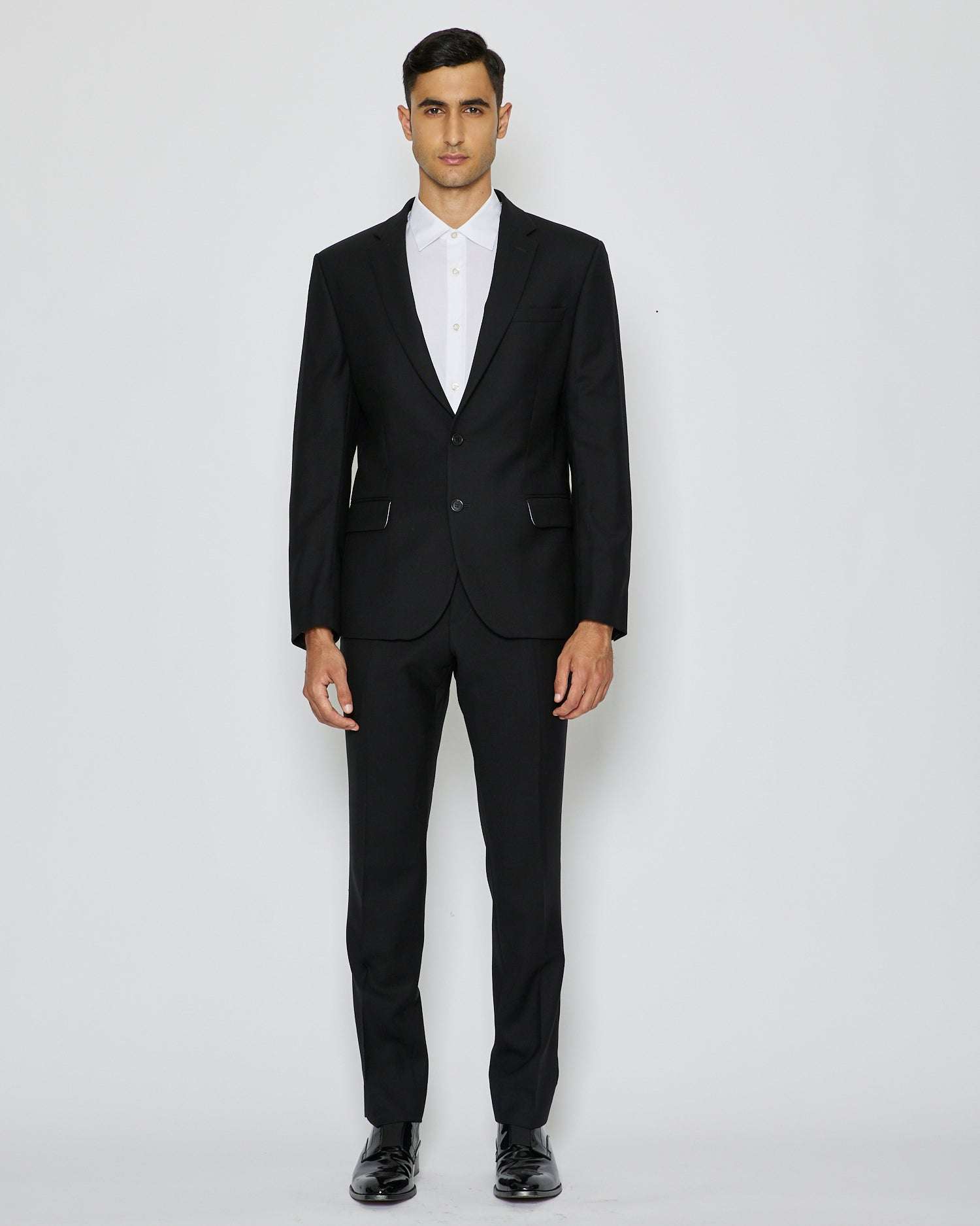 Shop John Richmond Single-breasted Blazer In Nero