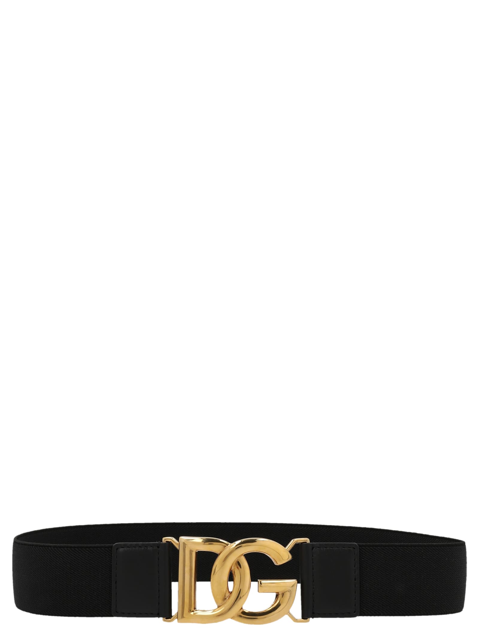 Dolce & Gabbana Logo Elastic Belt