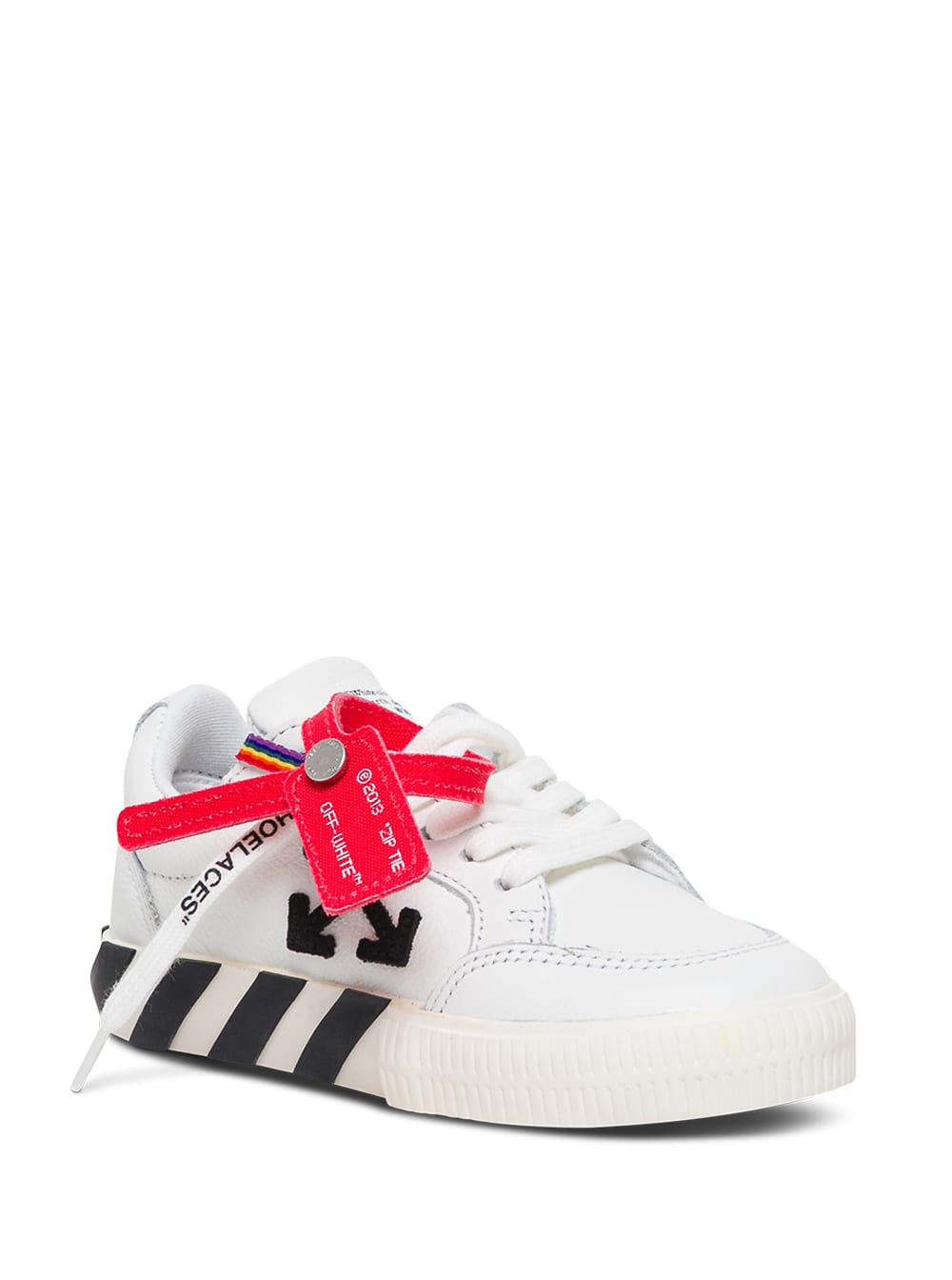 Off-White White Low Vulcanized Leather Sneakers