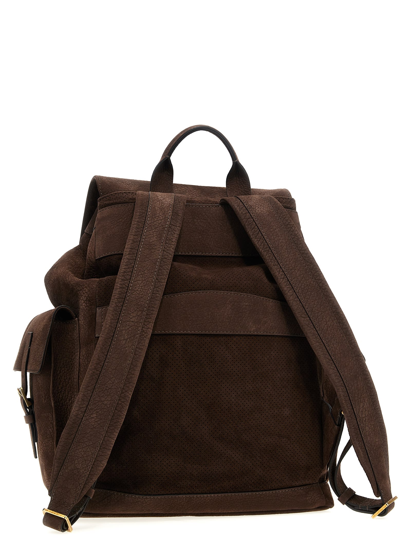 Shop Brunello Cucinelli City Backpack In Brown