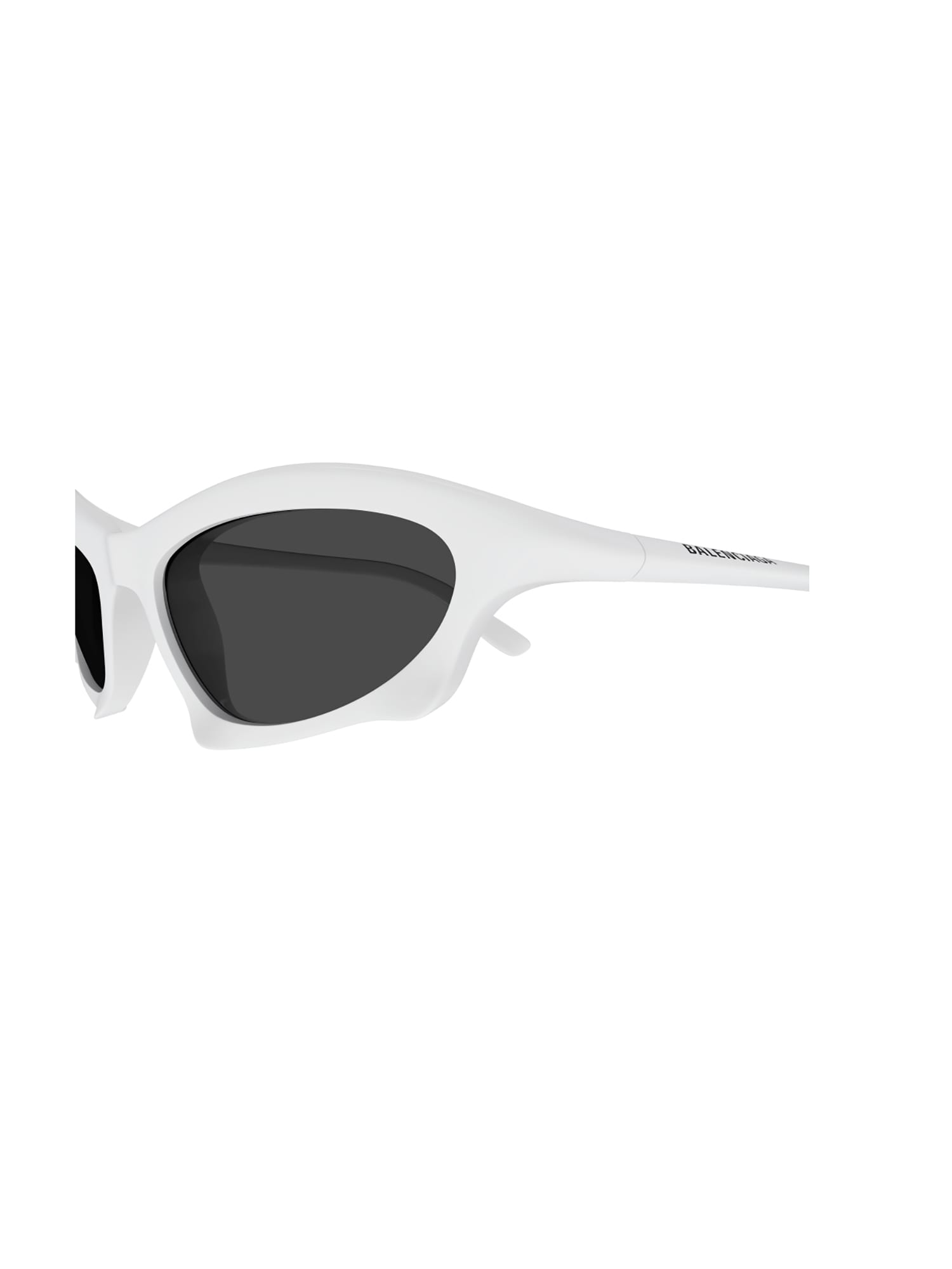 Shop Balenciaga Bb0229s Sunglasses In White White Grey