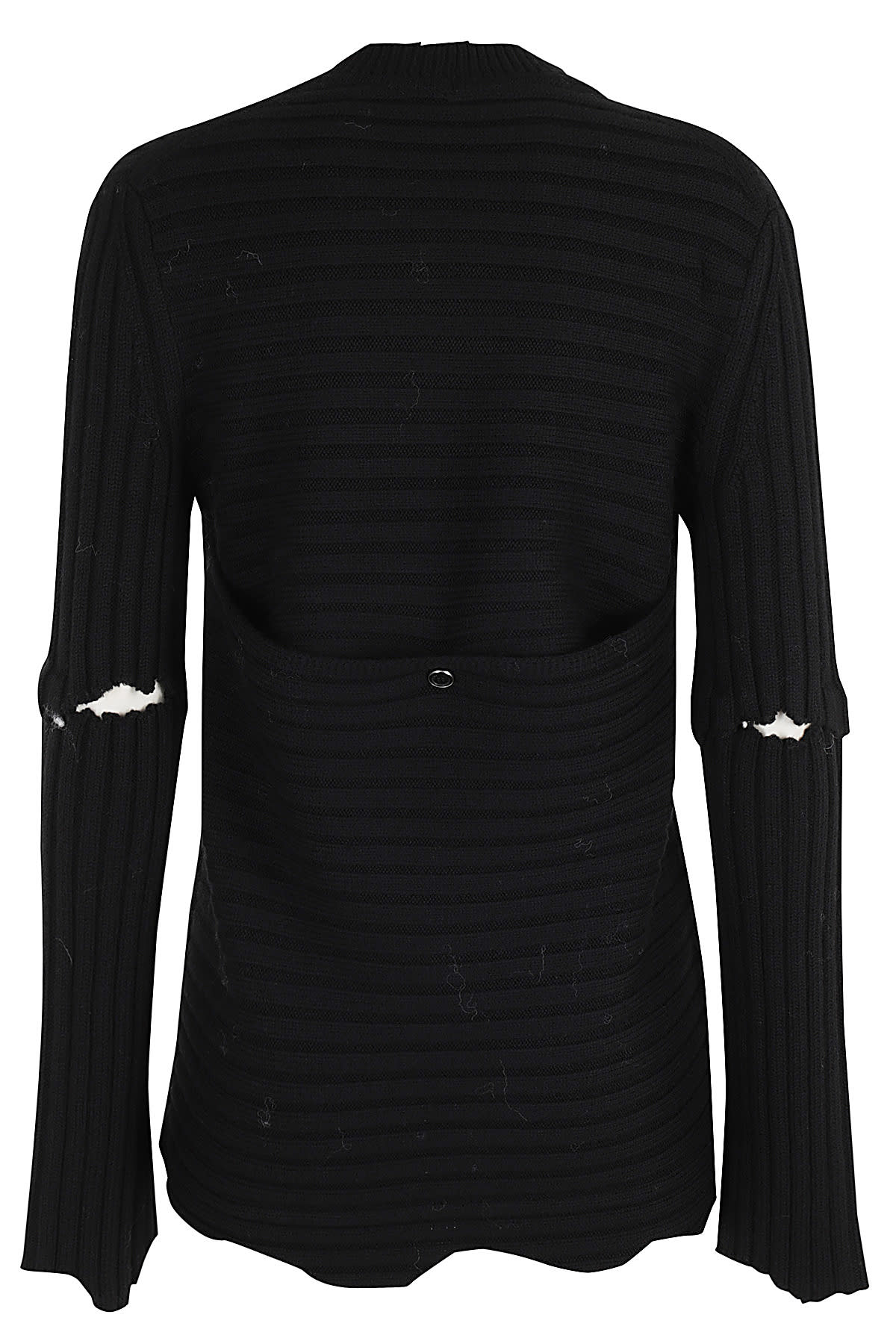 Shop Helmut Lang D Rib Crewneck In Black