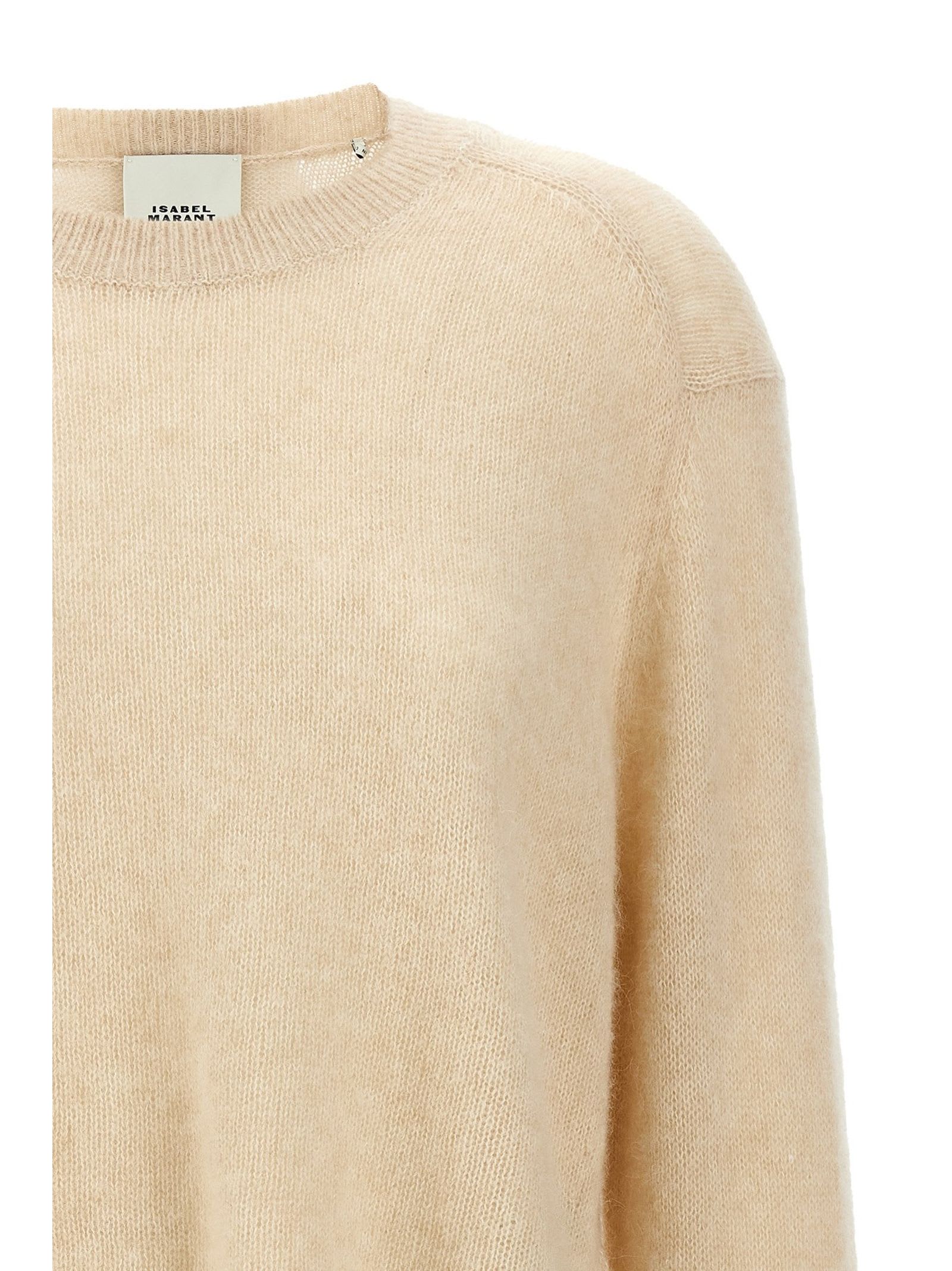 Shop Isabel Marant Beige Lylia Sweater