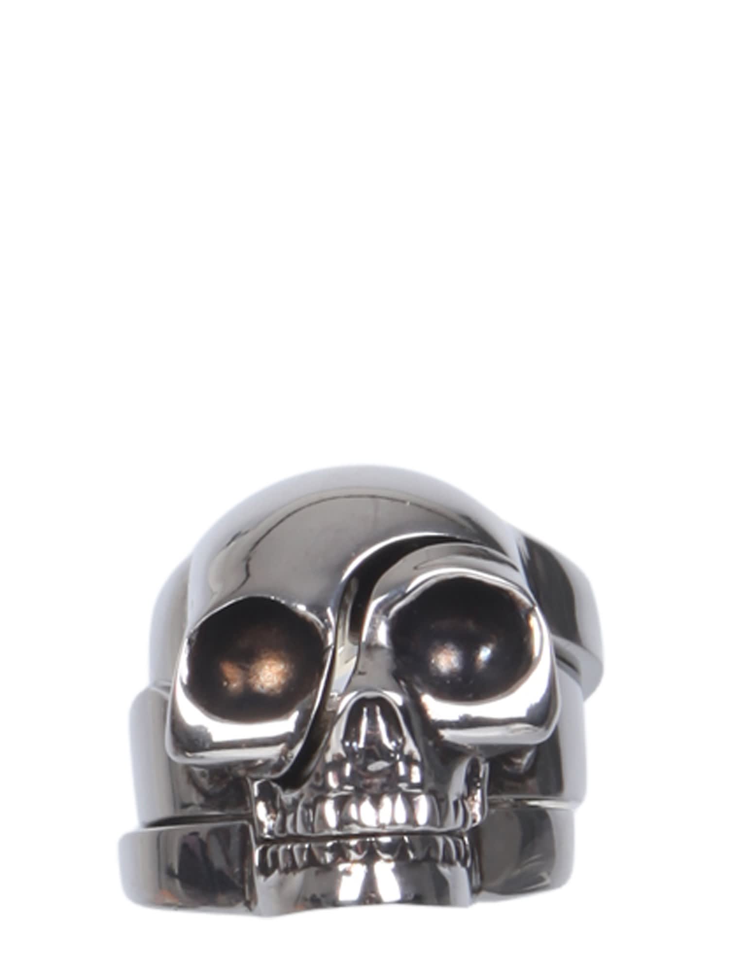 Alexander McQueen Detachable Skull Ring