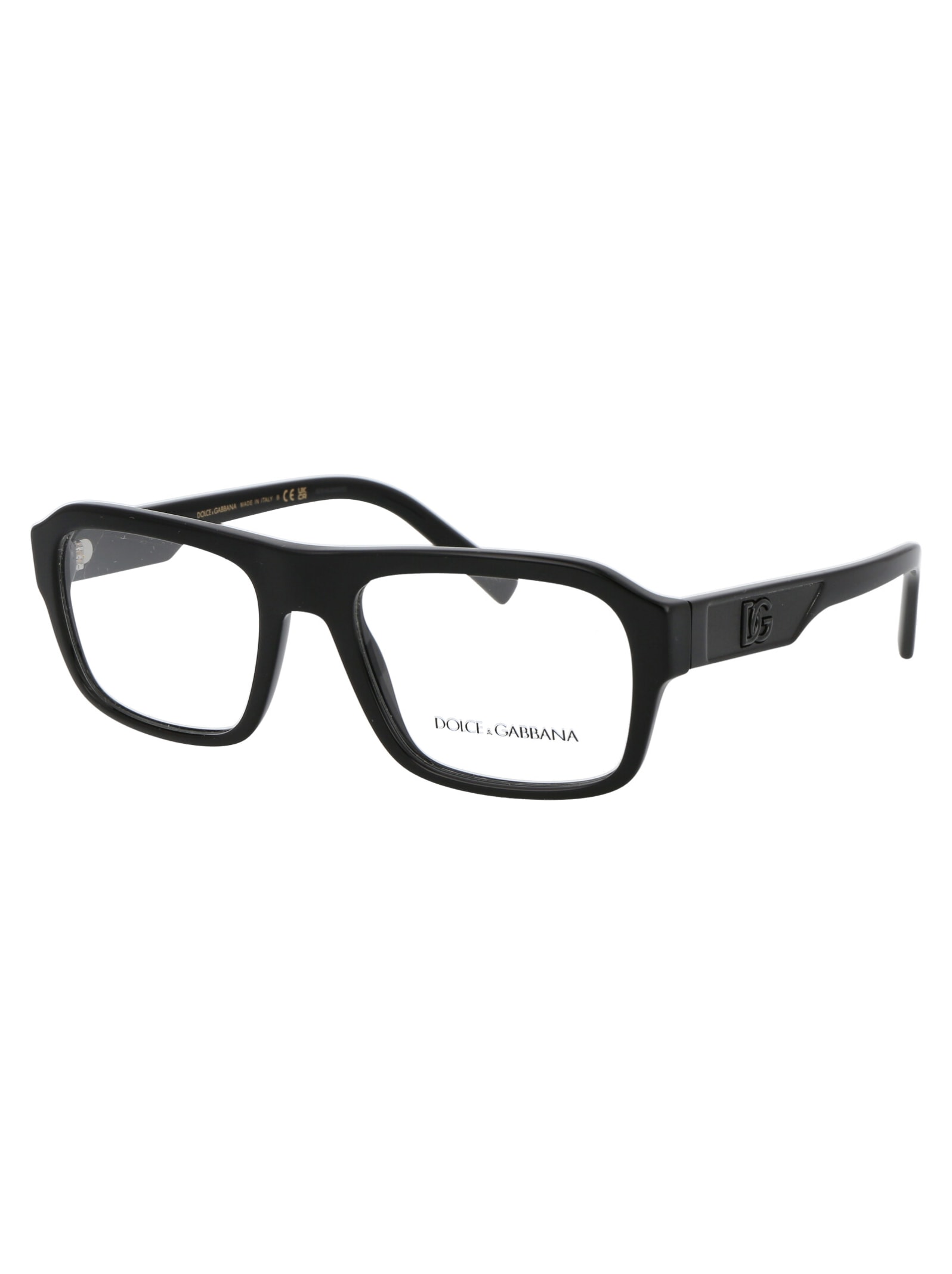 Shop Dolce &amp; Gabbana Eyewear 0dg3351 Glasses In 501 Black