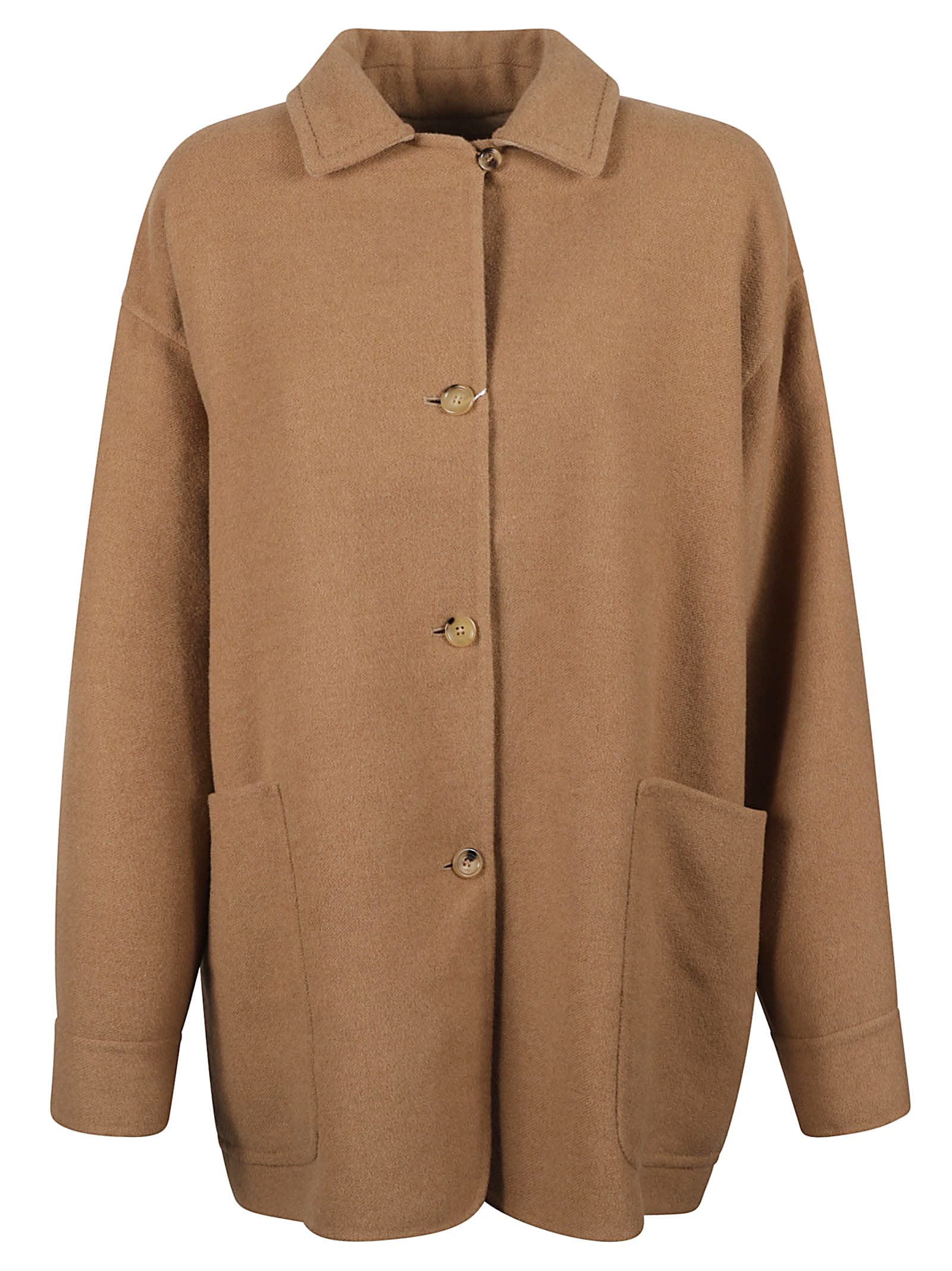 Shop Max Mara Aldo Jacket In Camel