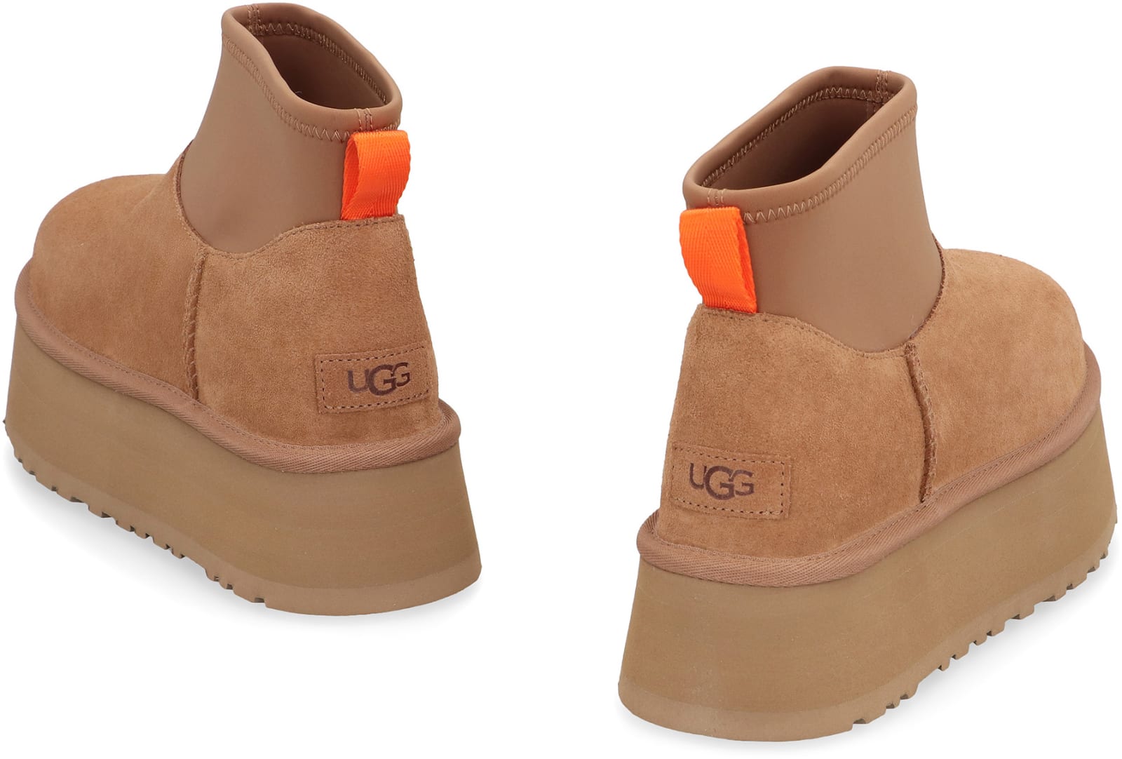 Ugg W Classic Mini Dipper Suede Ankle Boots In Multi