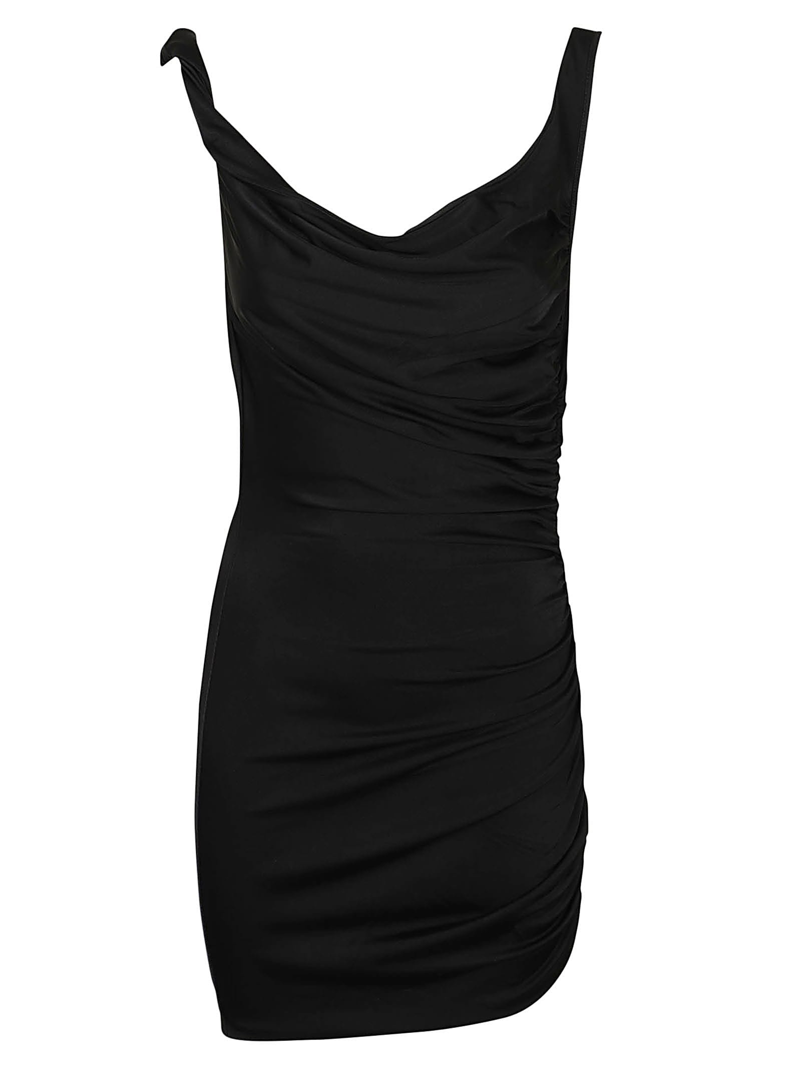 Providence - Detailed Shoulder Mini Dress