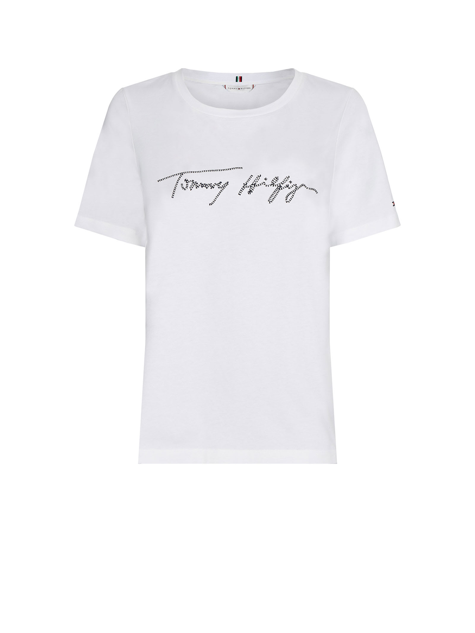 Tommy Hilfiger White Cotton T-shirt