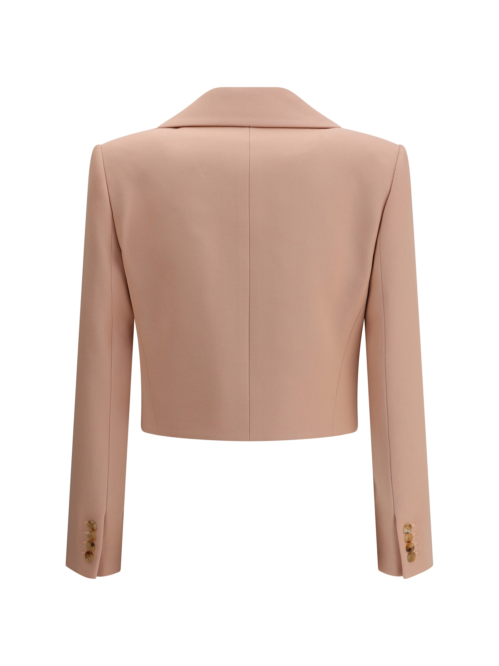 Chloé Chloe Cropped Wool Blazer