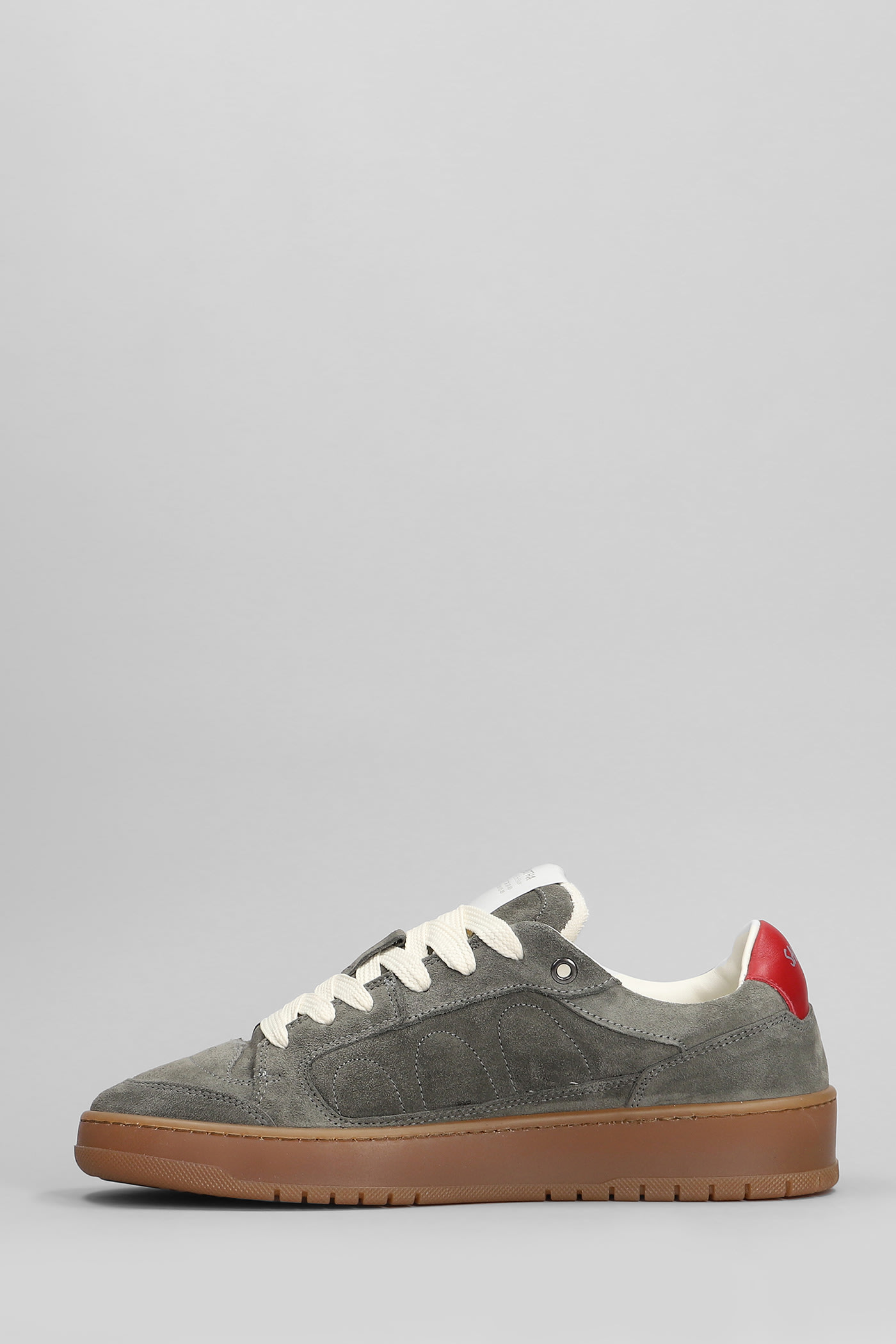 Paura Santha 2 Sneakers In Grey Suede