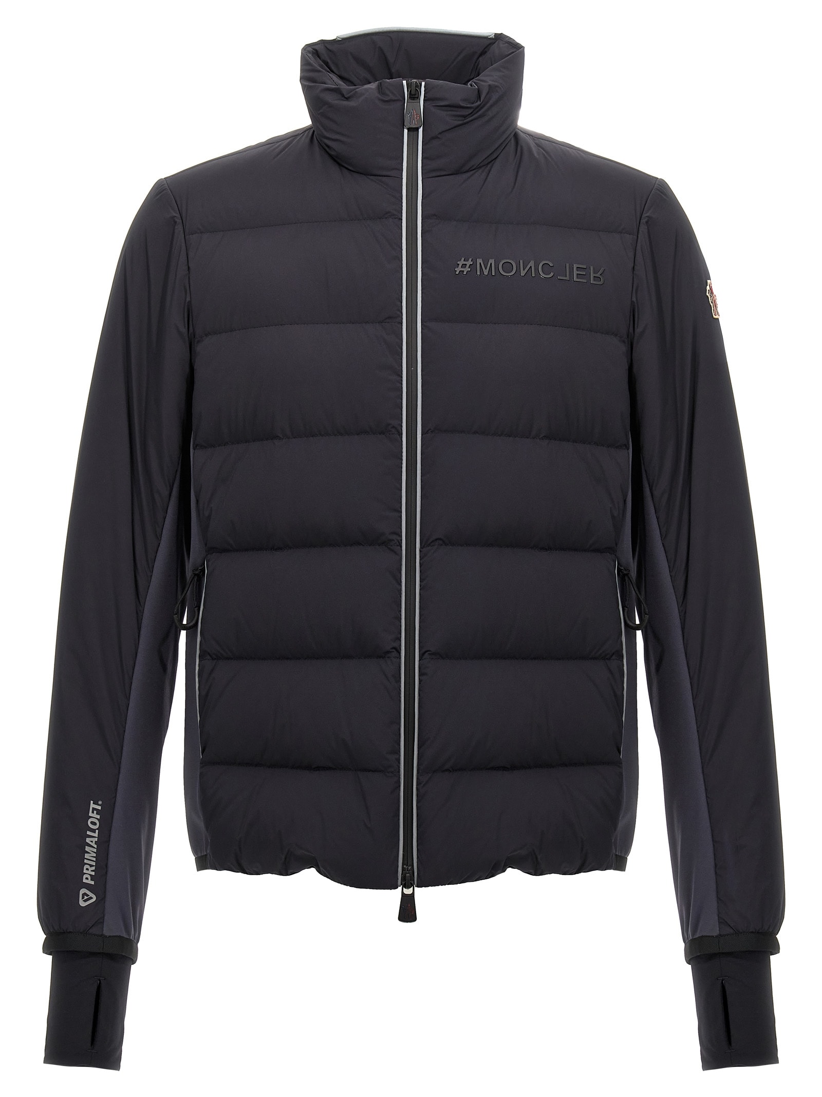 Shop Moncler Pocol Down Jacket In Blue