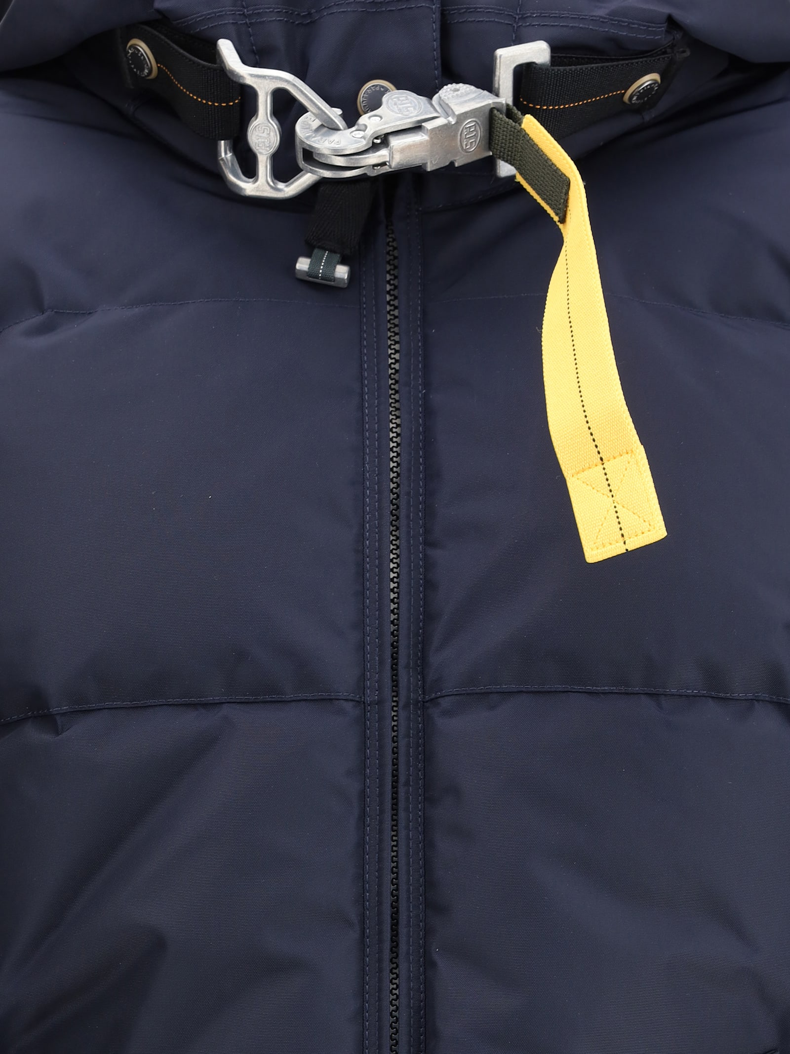 Parajumpers Women Long Bear Down Jacket In Blue