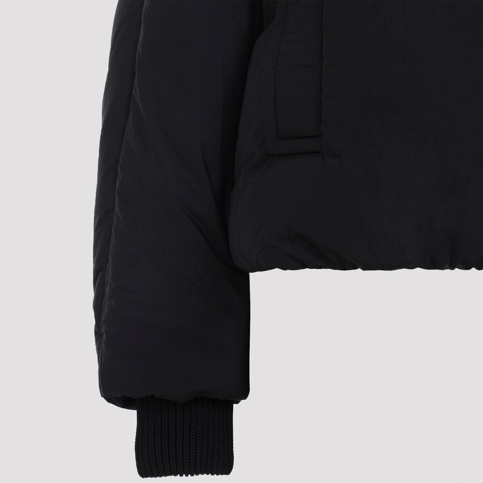 Sportmax Glizia Down Hooded Jacket In Blue