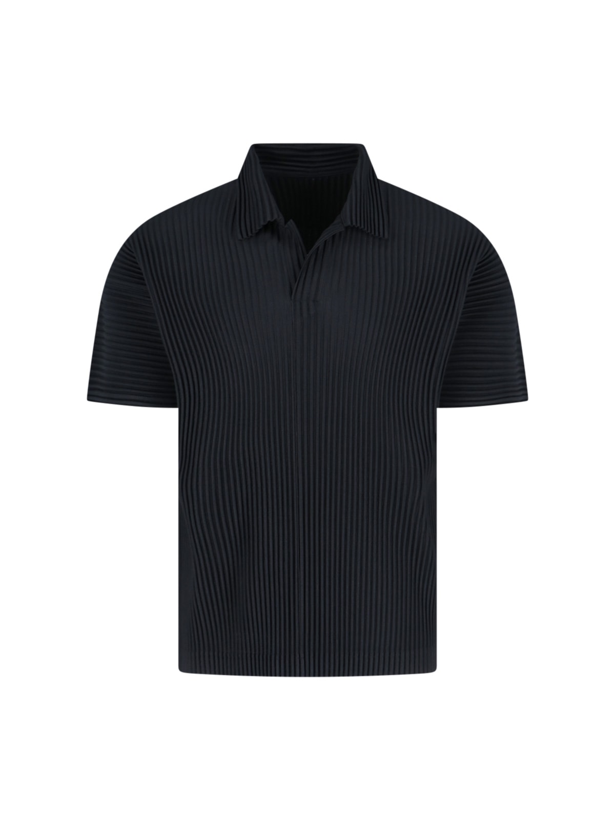 Homme Plissé Issey Miyake Pleated Polo Shirt