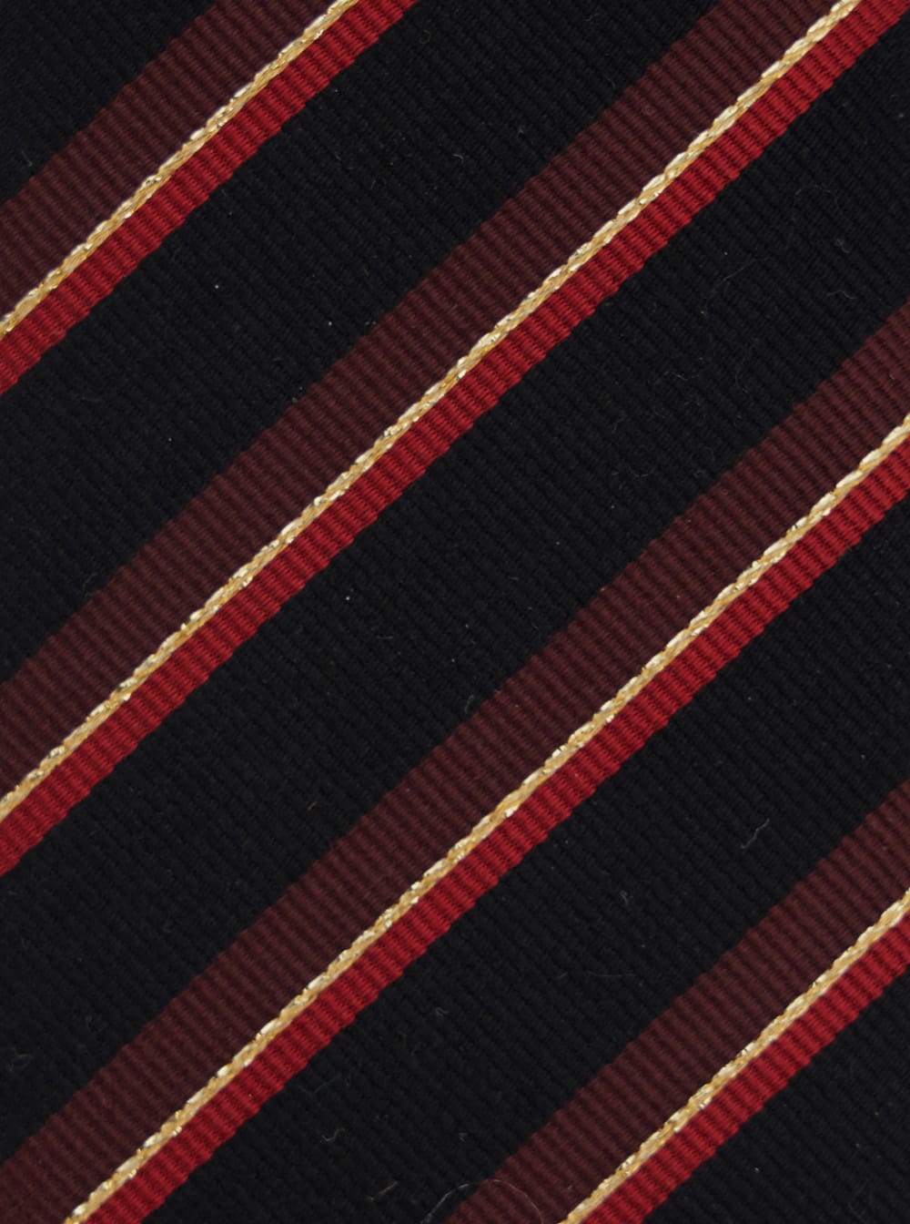 Alexander Mcqueen Tie College Reg Gold In Multicolor
