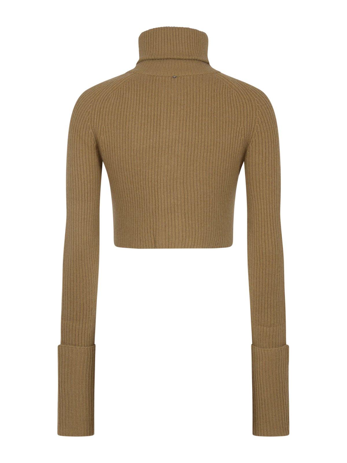 Shop Sportmax Long-sleeved Cropped Cardigan