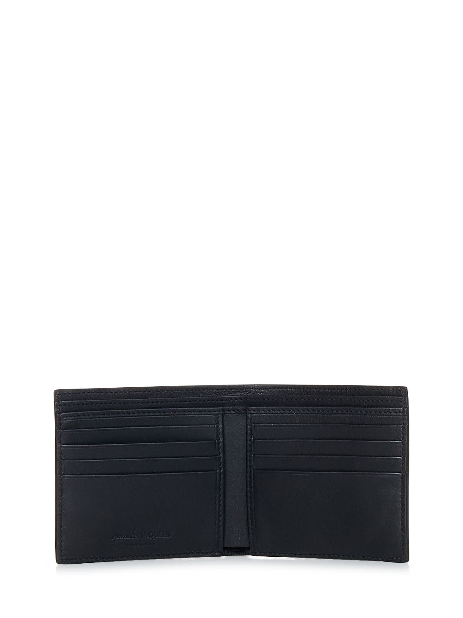 Shop Alexander Mcqueen Wallet In Black